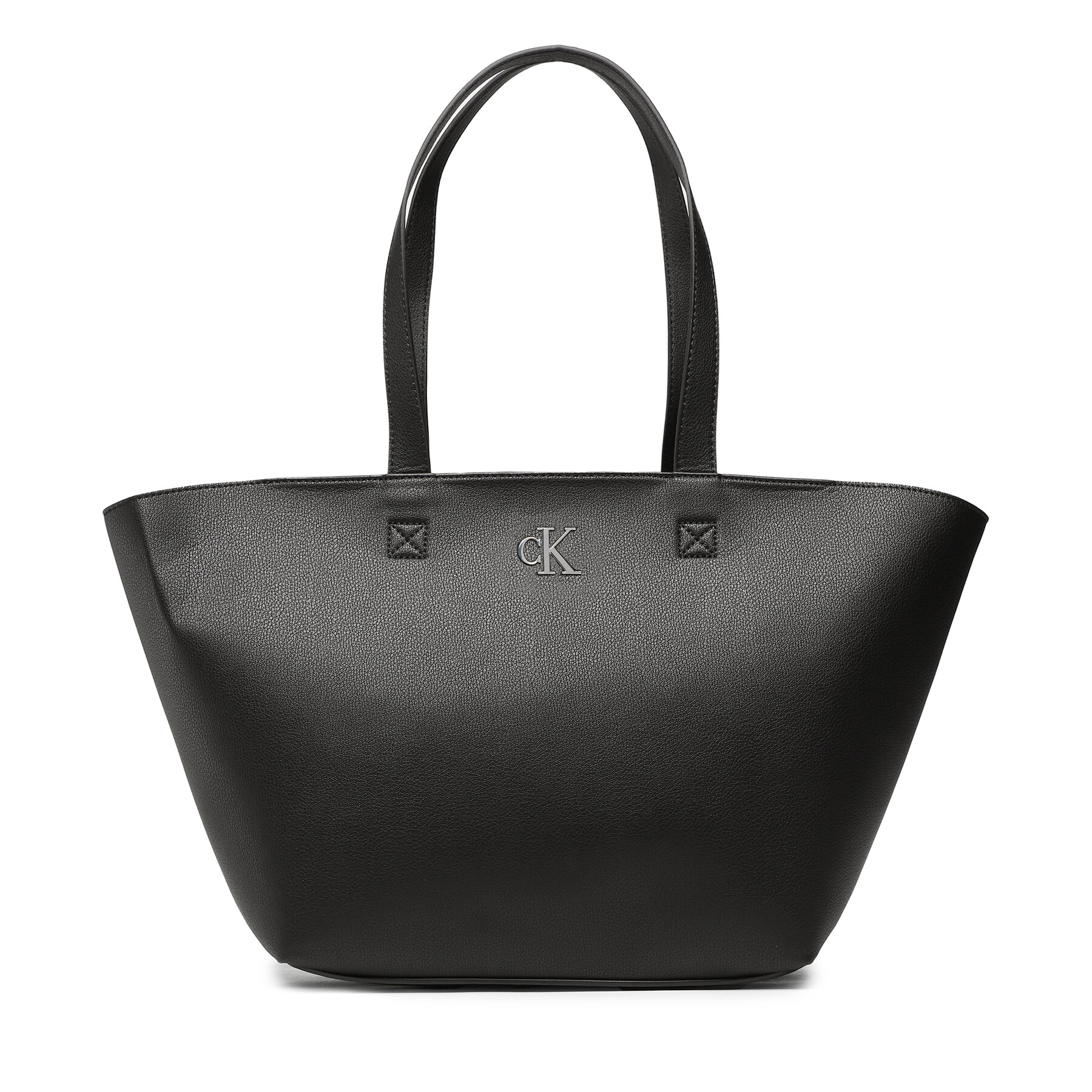 Geantă Calvin Klein Jeans Minimal Monogran Shopper28 K60K610687 BDS BDS imagine super redus 2022