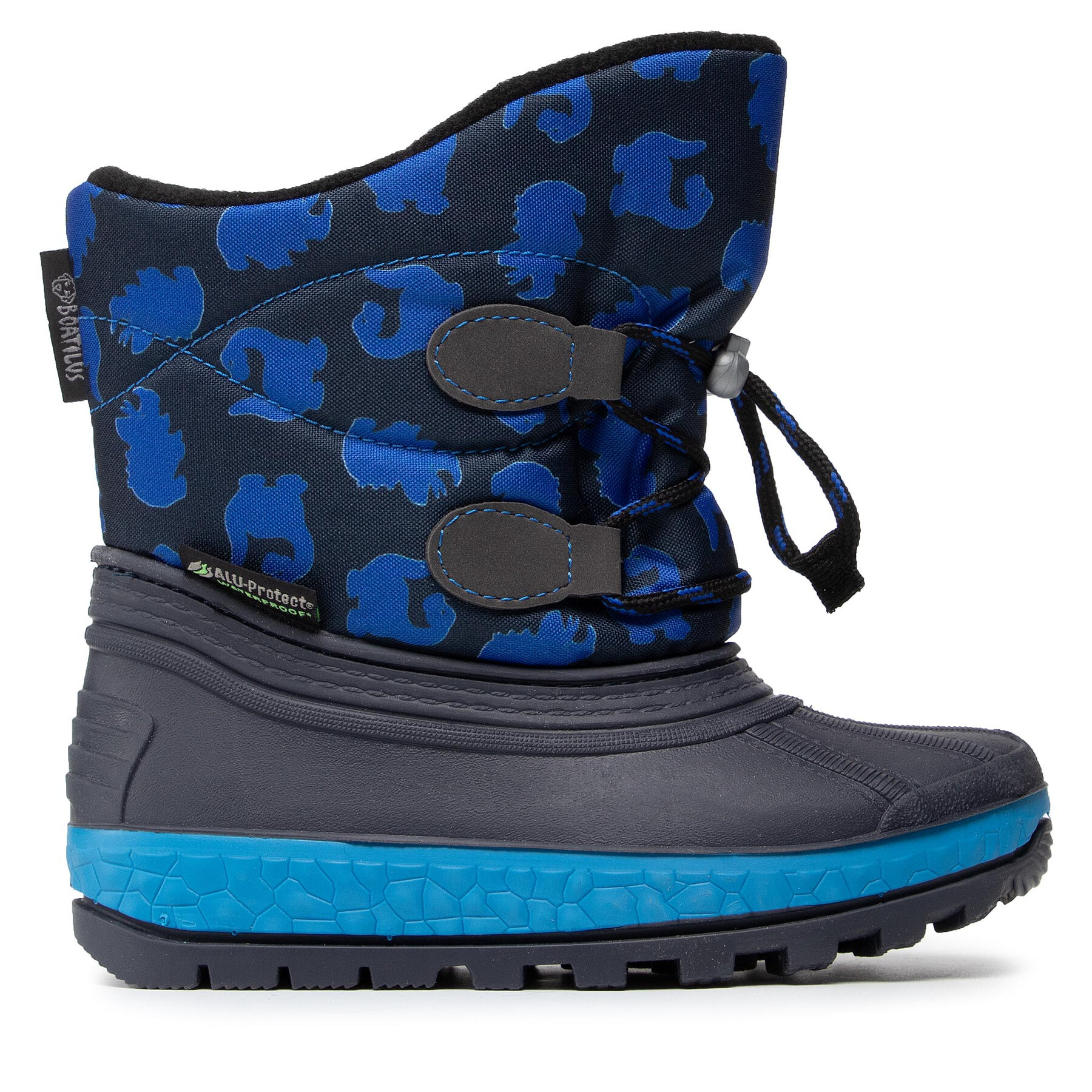 Sniega zābaki Boatilus Youth Joggy Sport Lace NJ09 VAR.17ZT Tumši zils