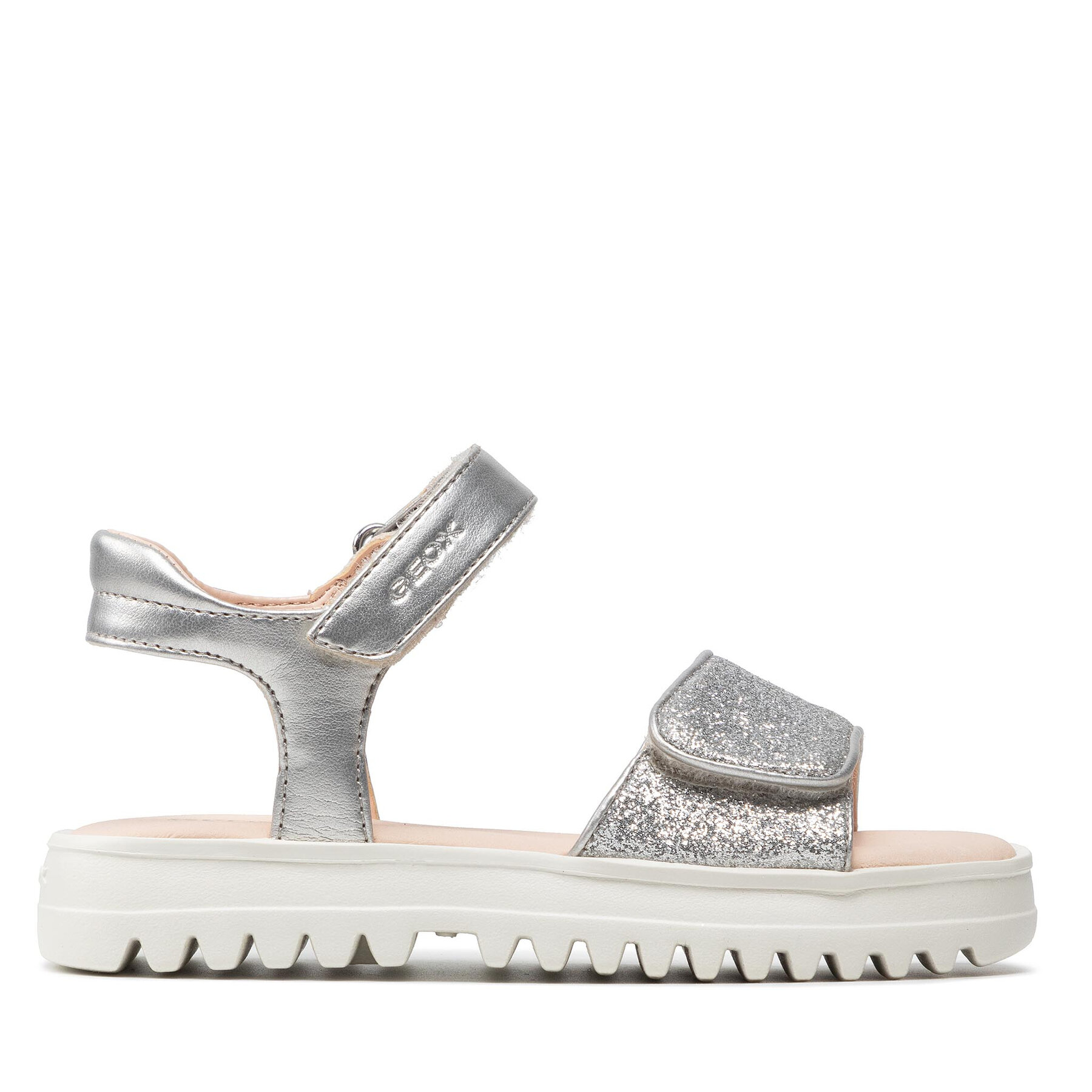 Geox Σανδάλια Geox J S.Coralie G. B J256EB 0NFEW C1007 S Ασημί