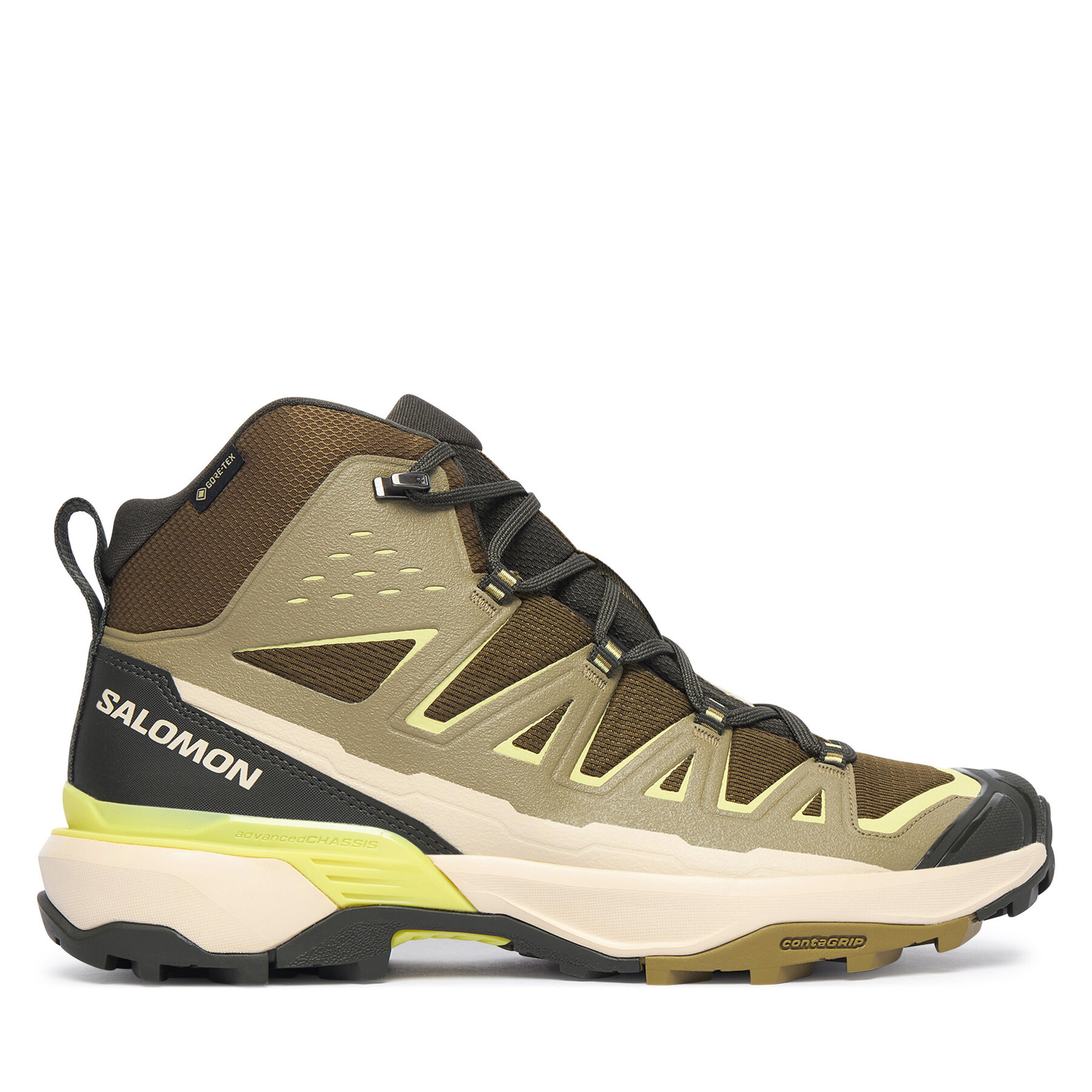 Trekking čevlji Salomon X Ultra 360 Edge Mid Gtx L49098600 Zelena