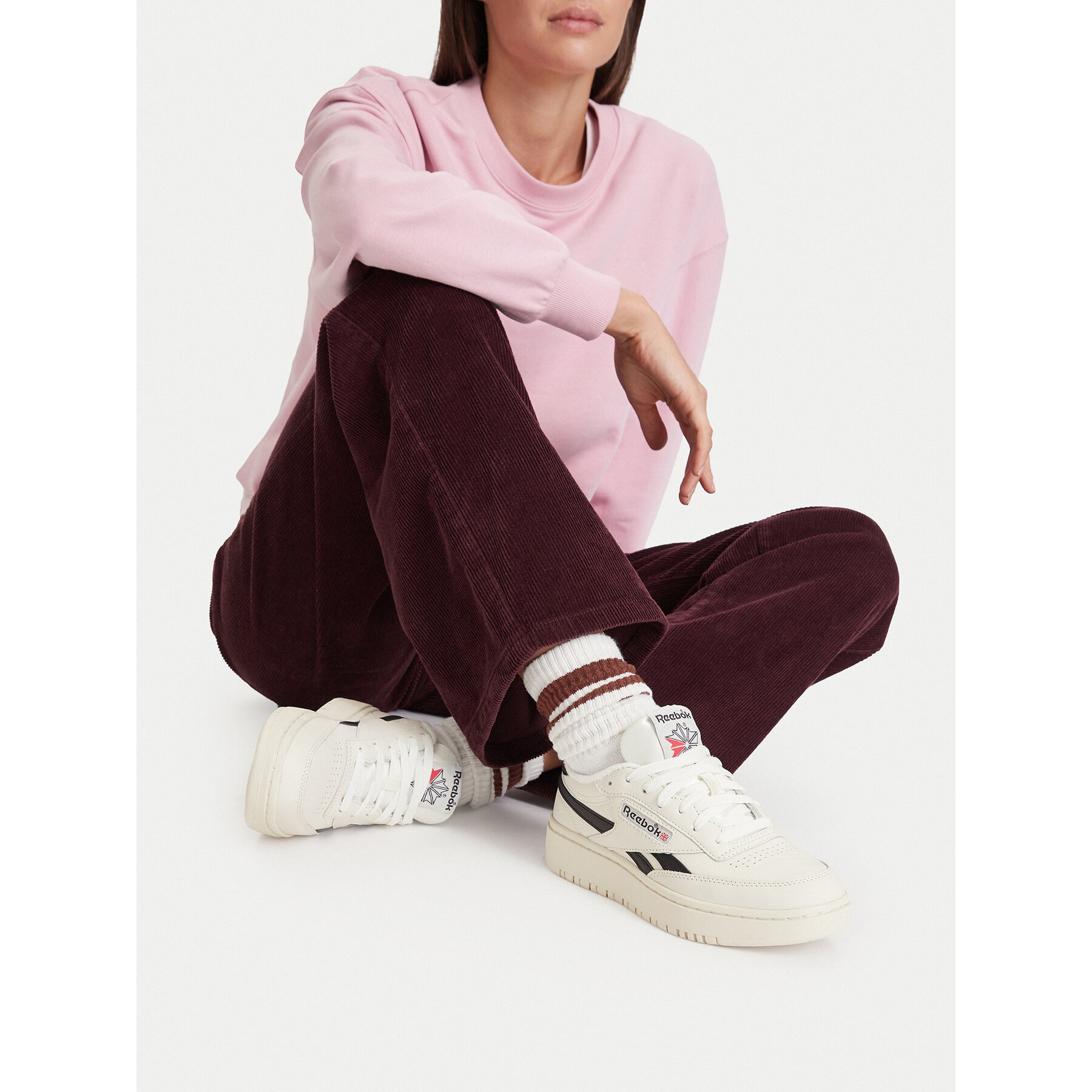 Αθλητικά Reebok EO-CLUB C DOUBLE REVENGE 100010773 Κρεμ