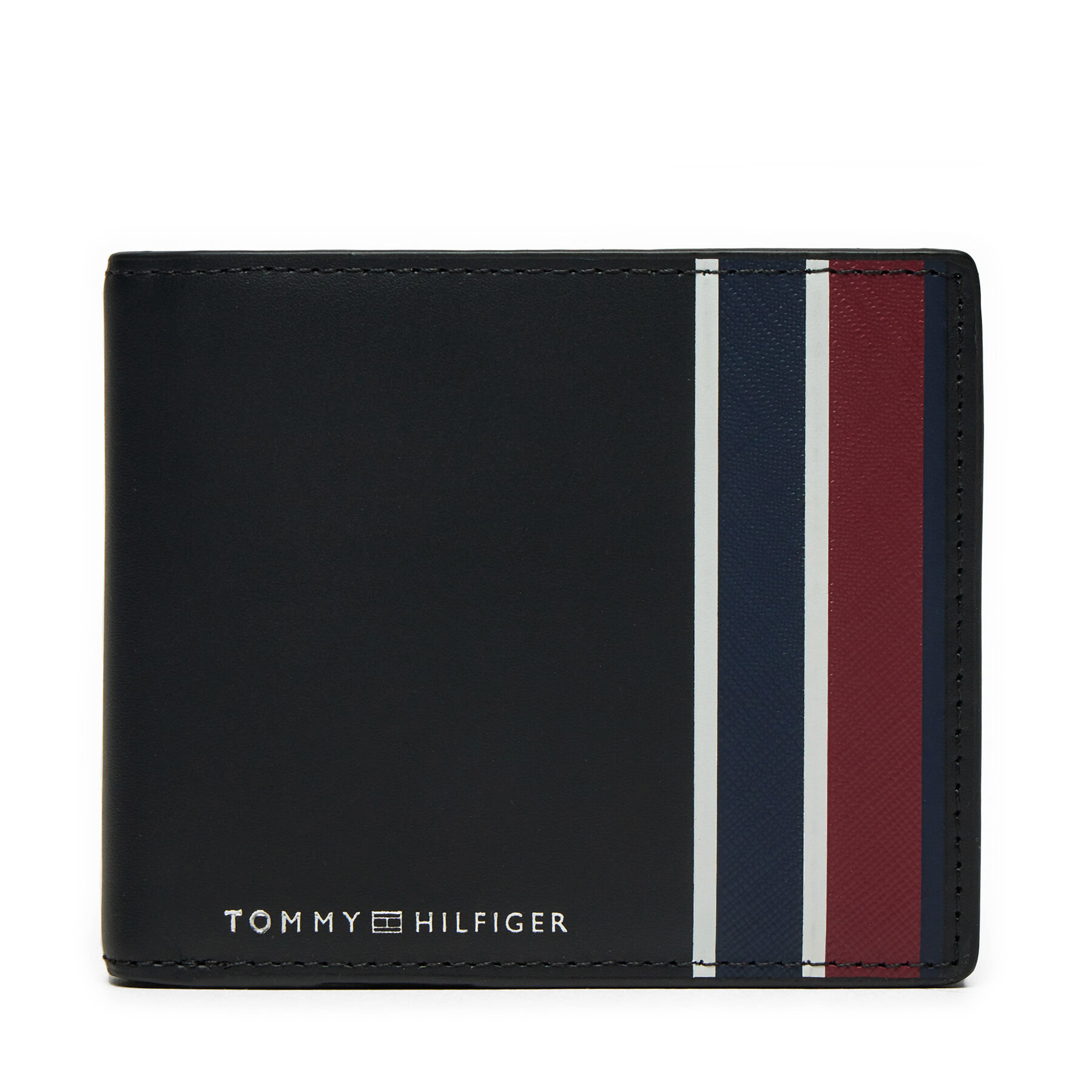 Cartera grande para hombre Tommy Hilfiger Th Corp Cc Flap AM0AM12777 Negro