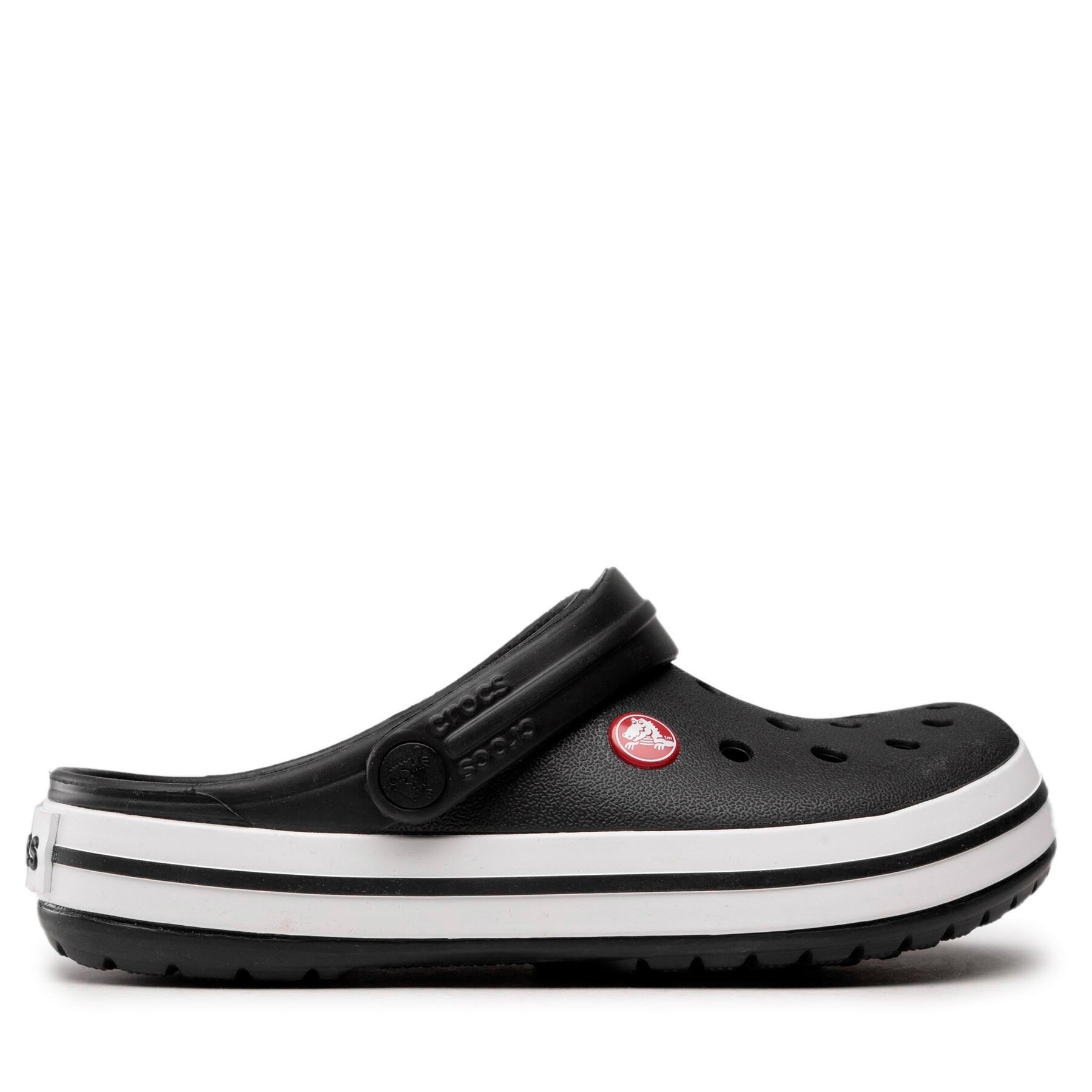 Unisex Šľapky Crocs, Rozmer: 37_38, Čierna, Crocband 11016