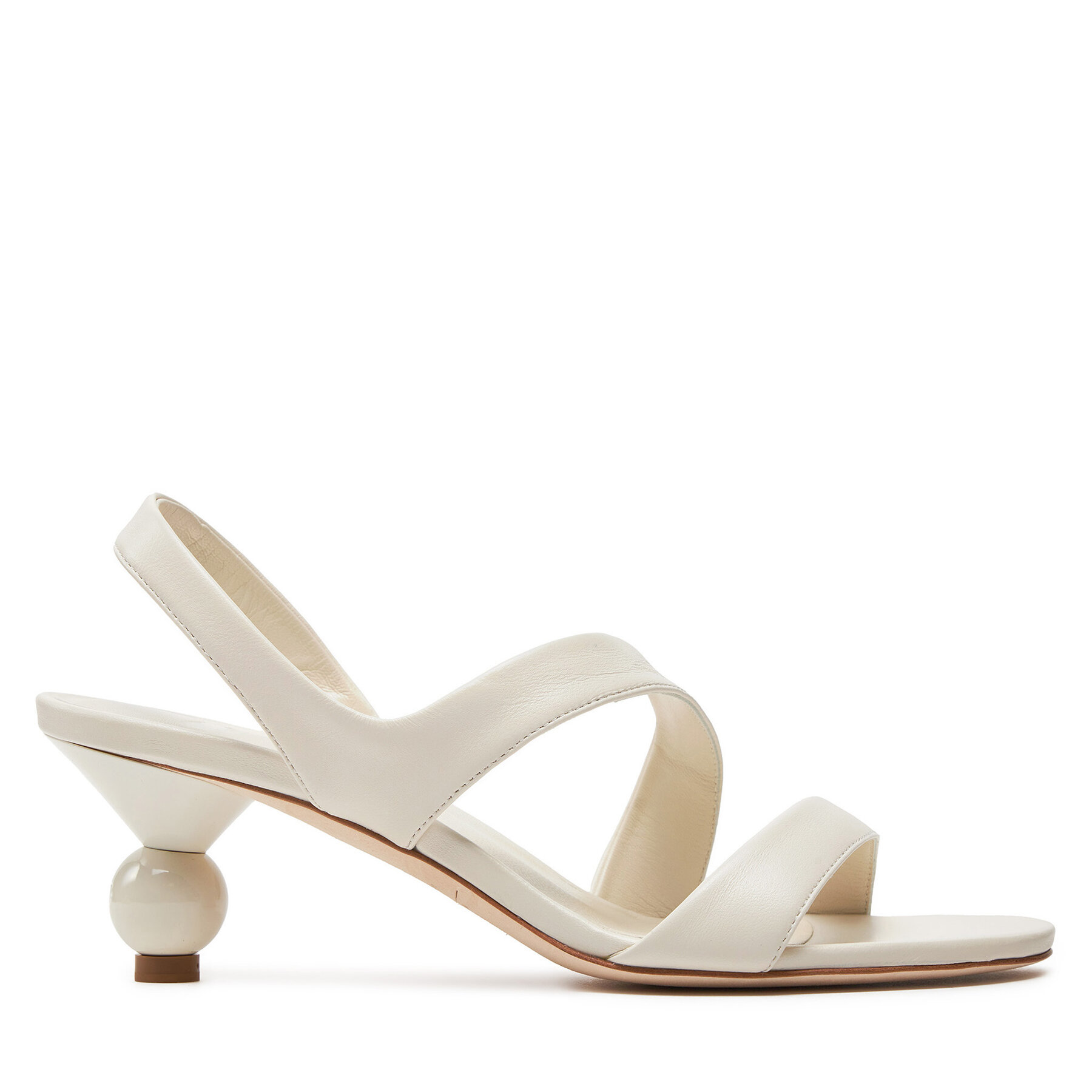 Damen Sandalen Weekend Max Mara, Schuhgröße 36, Weiß, Zigano 24155210156