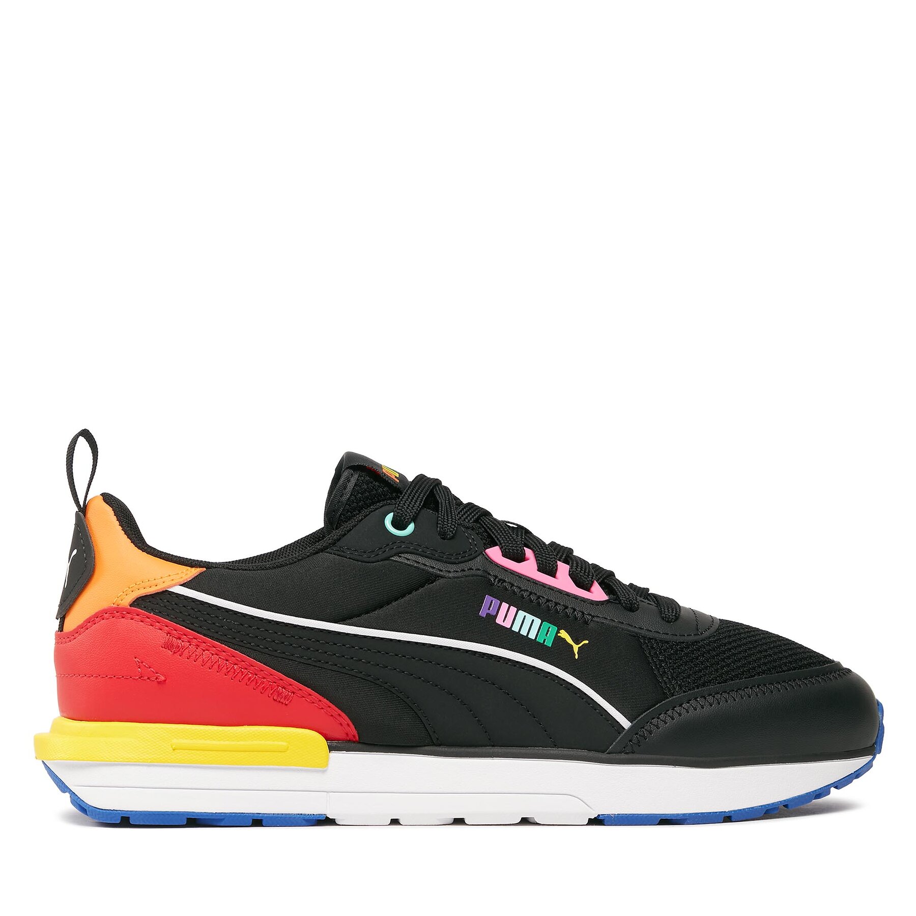 Zapatillas Puma Puma R22 Lil 38959402 Negro