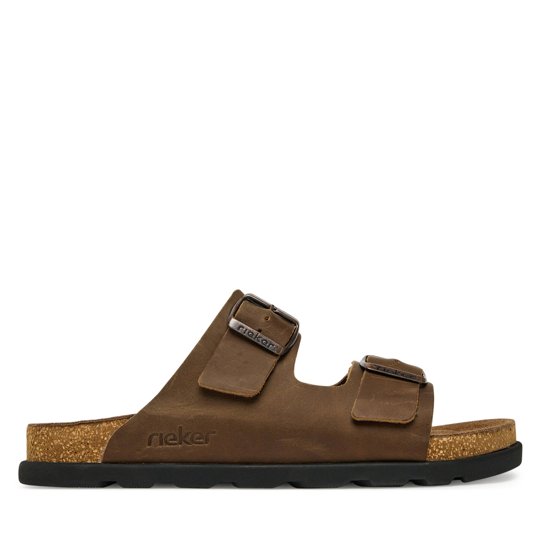 Παντόφλες Rieker 21190-26 Καφέ