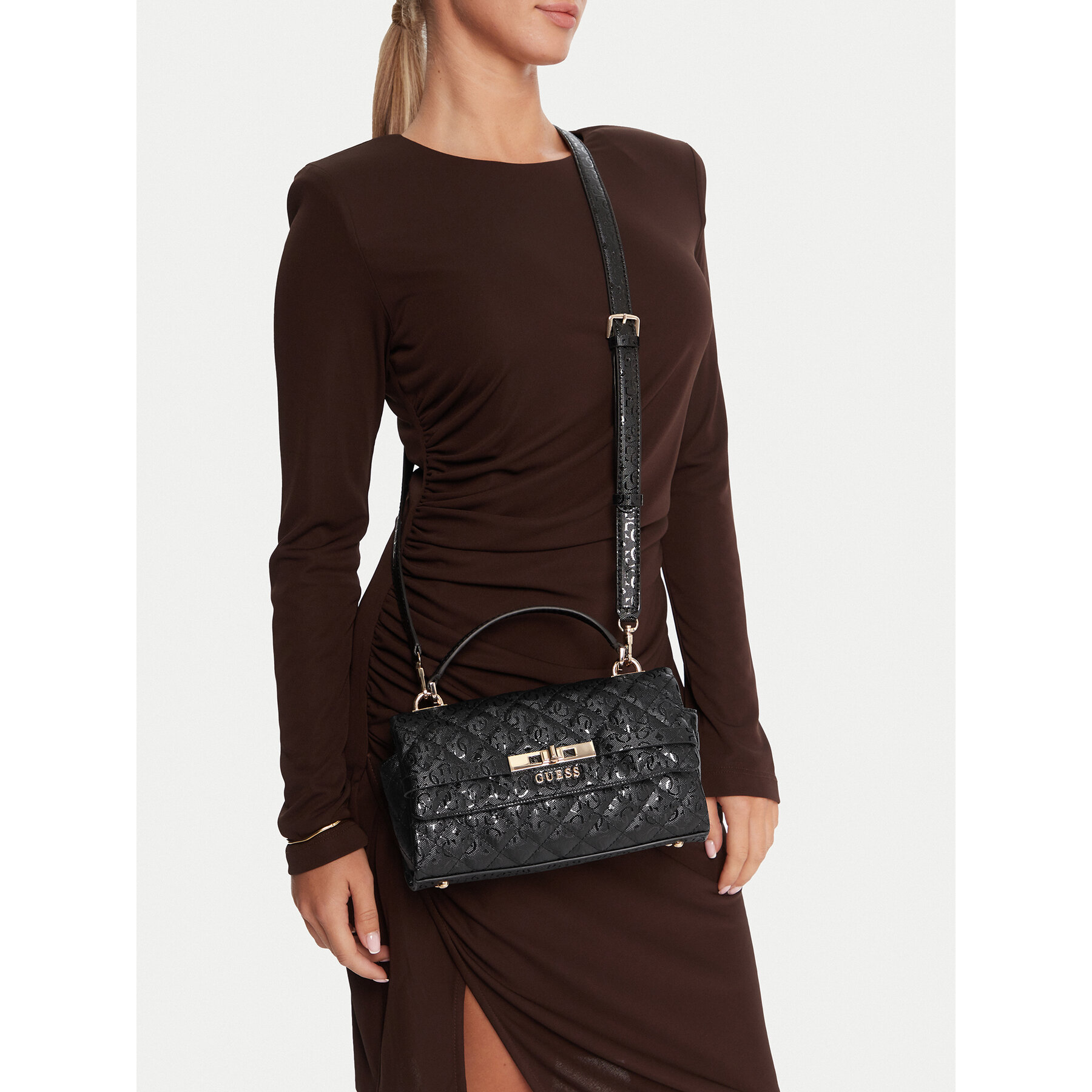 Дамска чанта Guess Idra HWGG81 57200 Черен