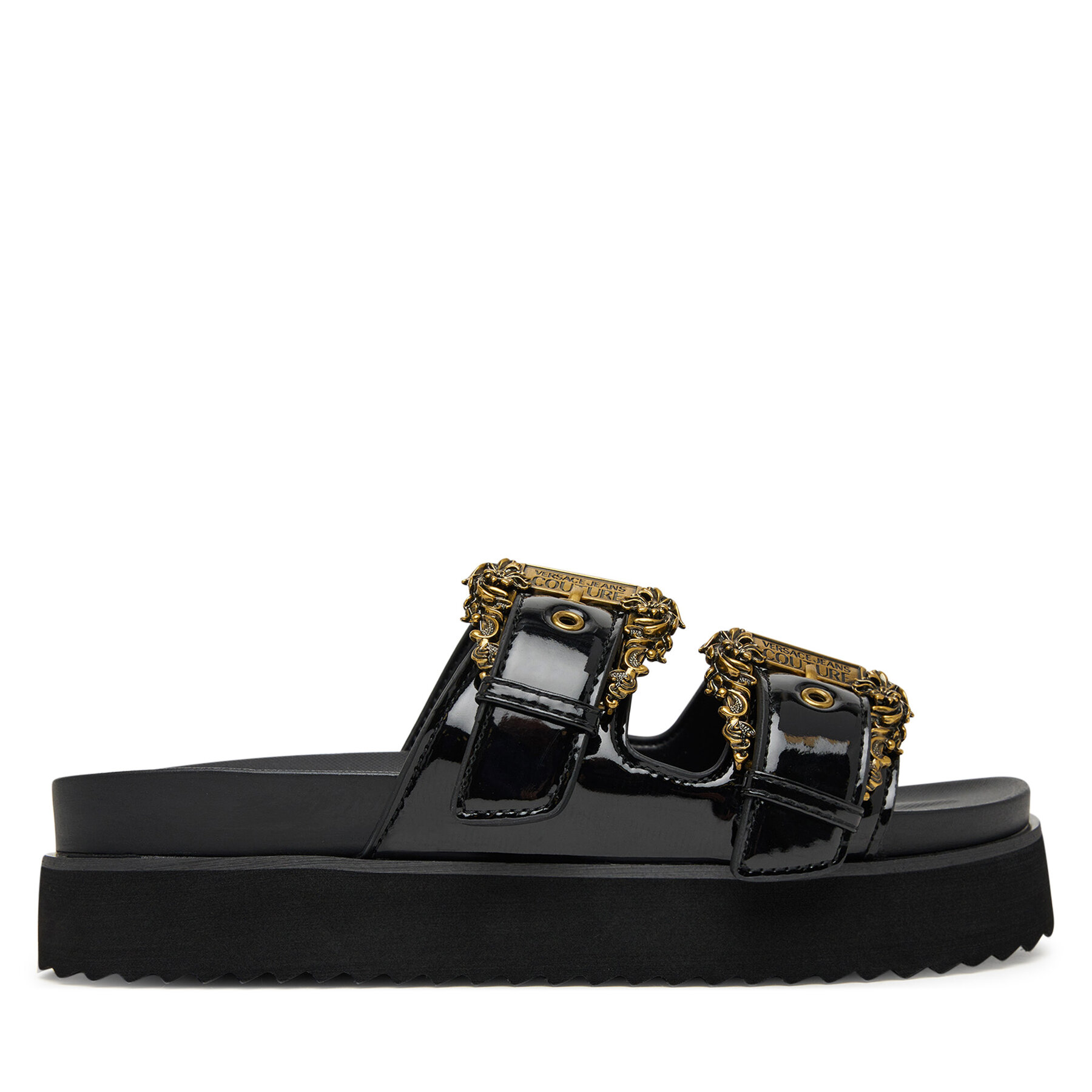 Natikače Versace Jeans Couture 80VA3SM1 ZS190 899 Crna