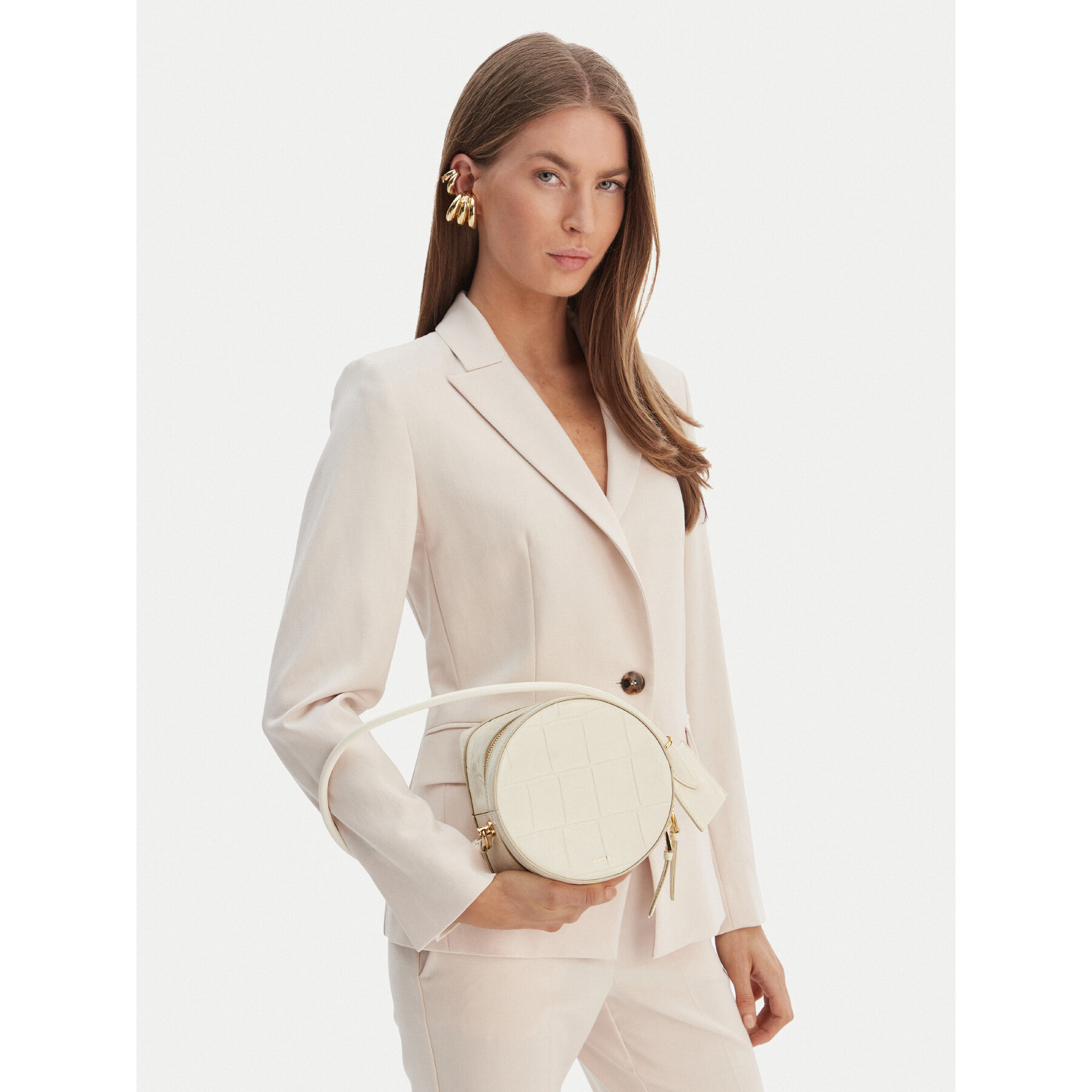 Táska JACQUEMUS Light Ivory 24E241BA398-3164 Ekru