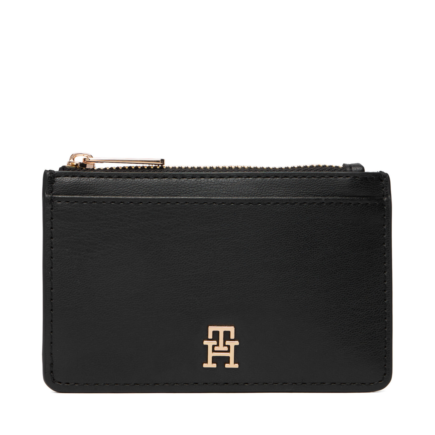 Θήκη πιστωτικών καρτών Tommy Hilfiger AW0AW17735 Μαύρο