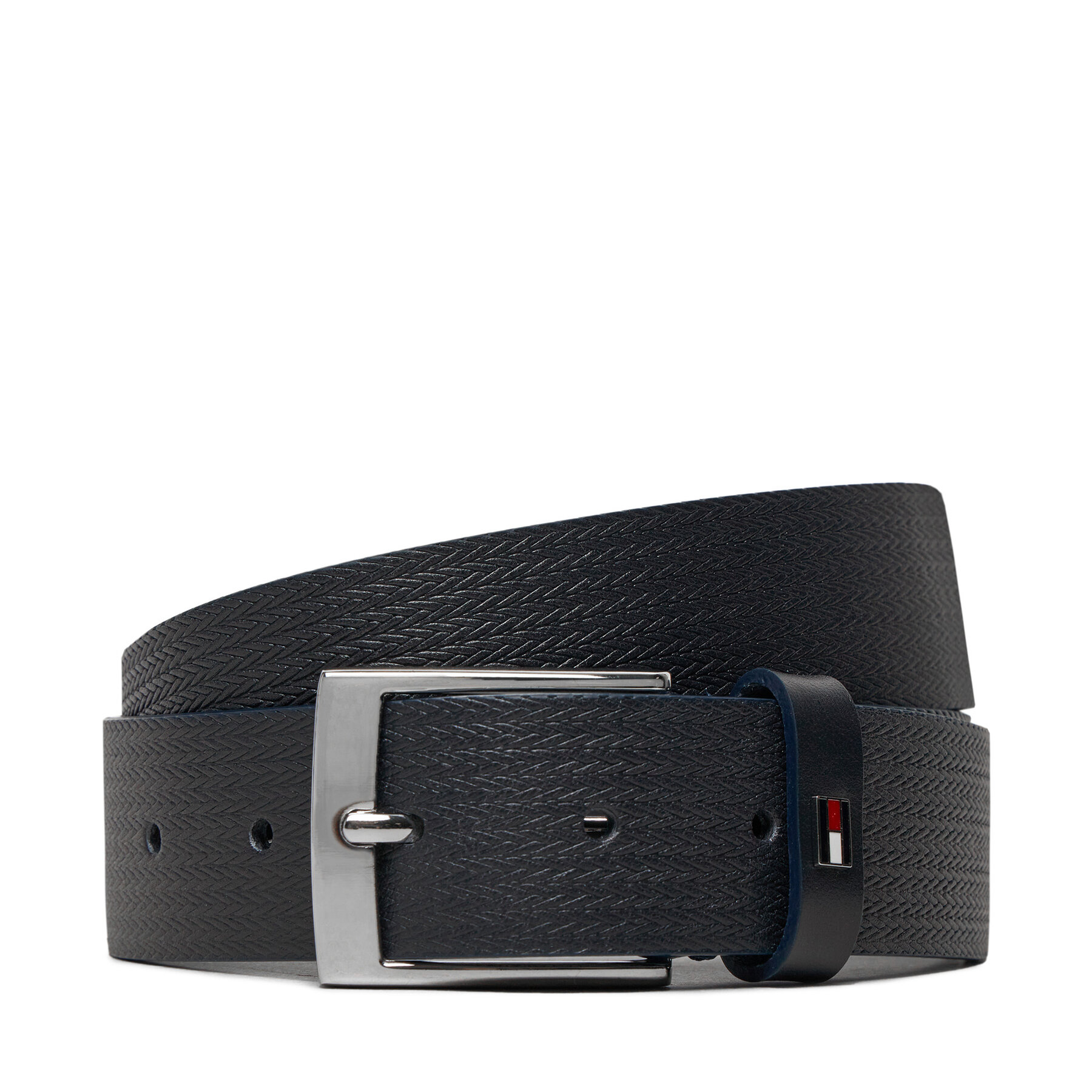 Pánsky opasok Tommy Hilfiger AM0AM13015 Modrá