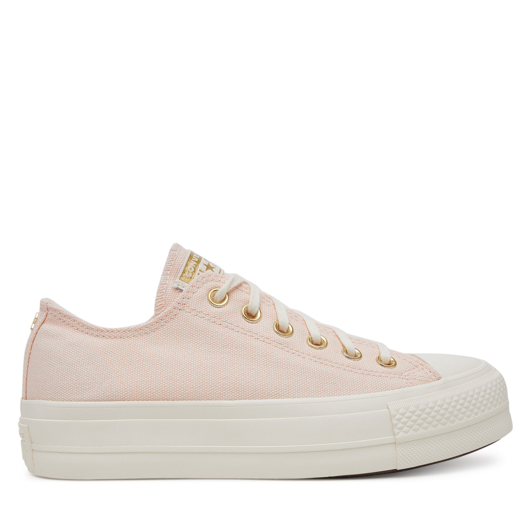 Teniși Converse Chuck Taylor All Star Lift Platform Gold A12584C Roz