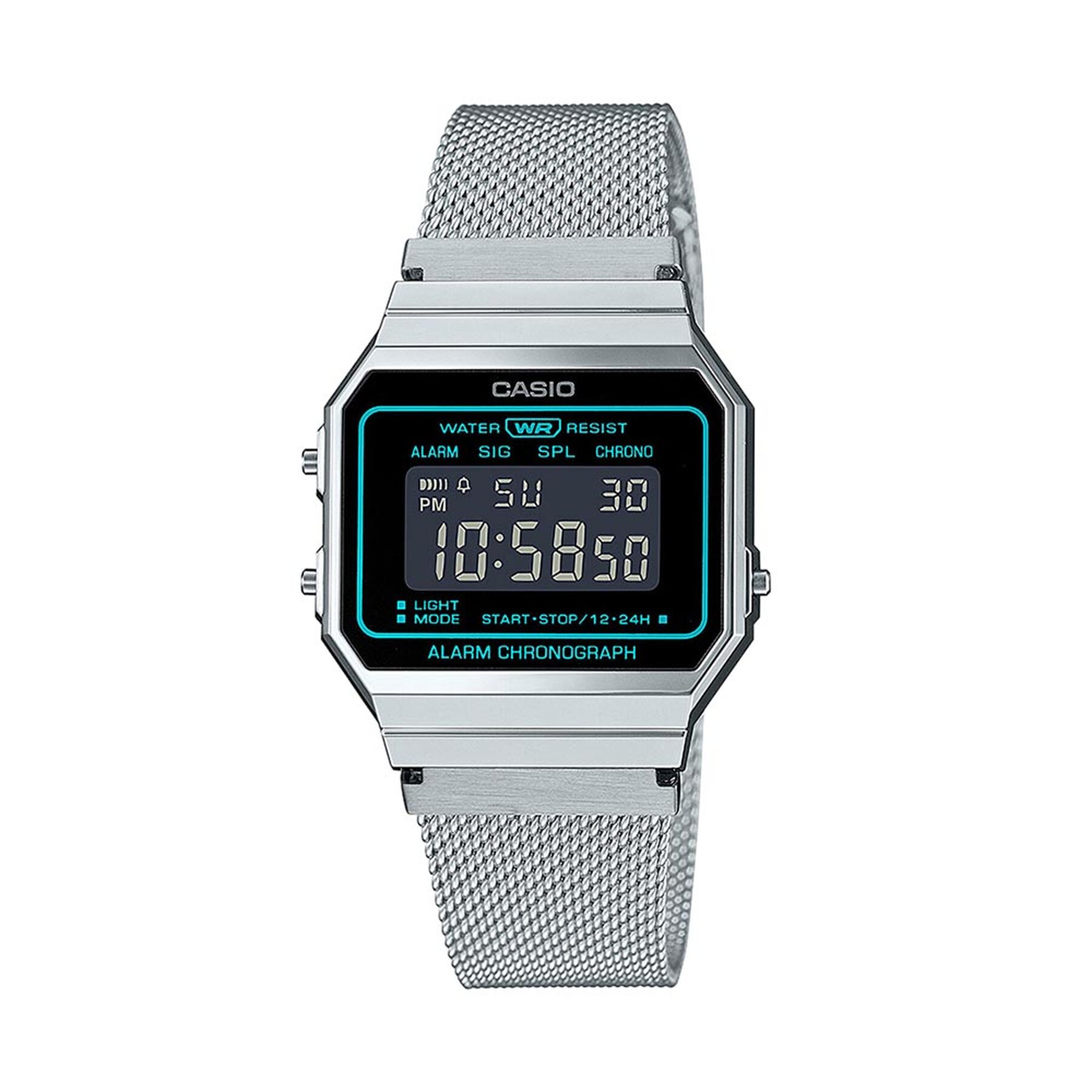 

Годинник Casio A700WEMS-1BEF Silver/Silver, Срібний