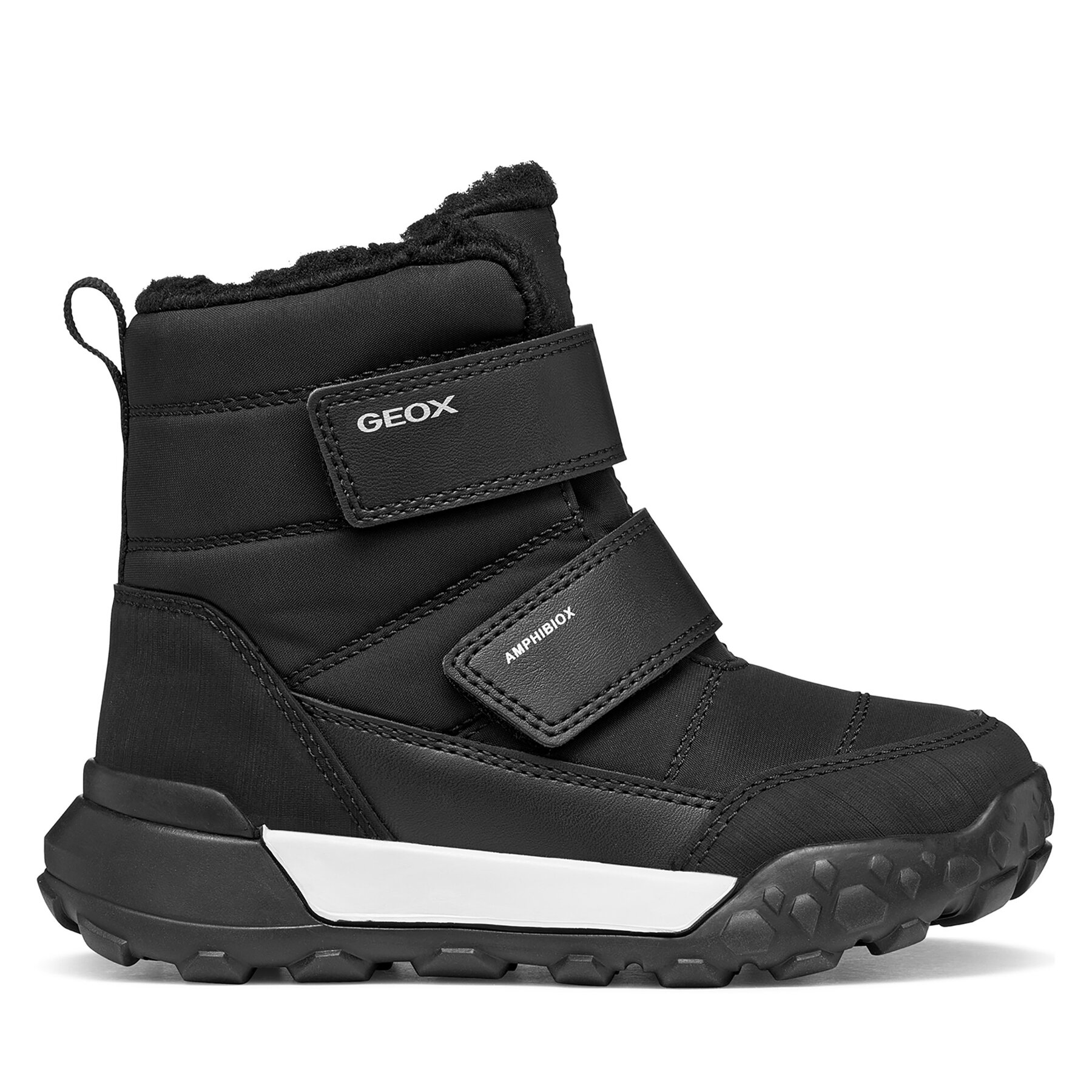 Cizme de zăpadă Geox J Trekkyup Boy B Abx J66MBA 0FU54 C9999 S Negru