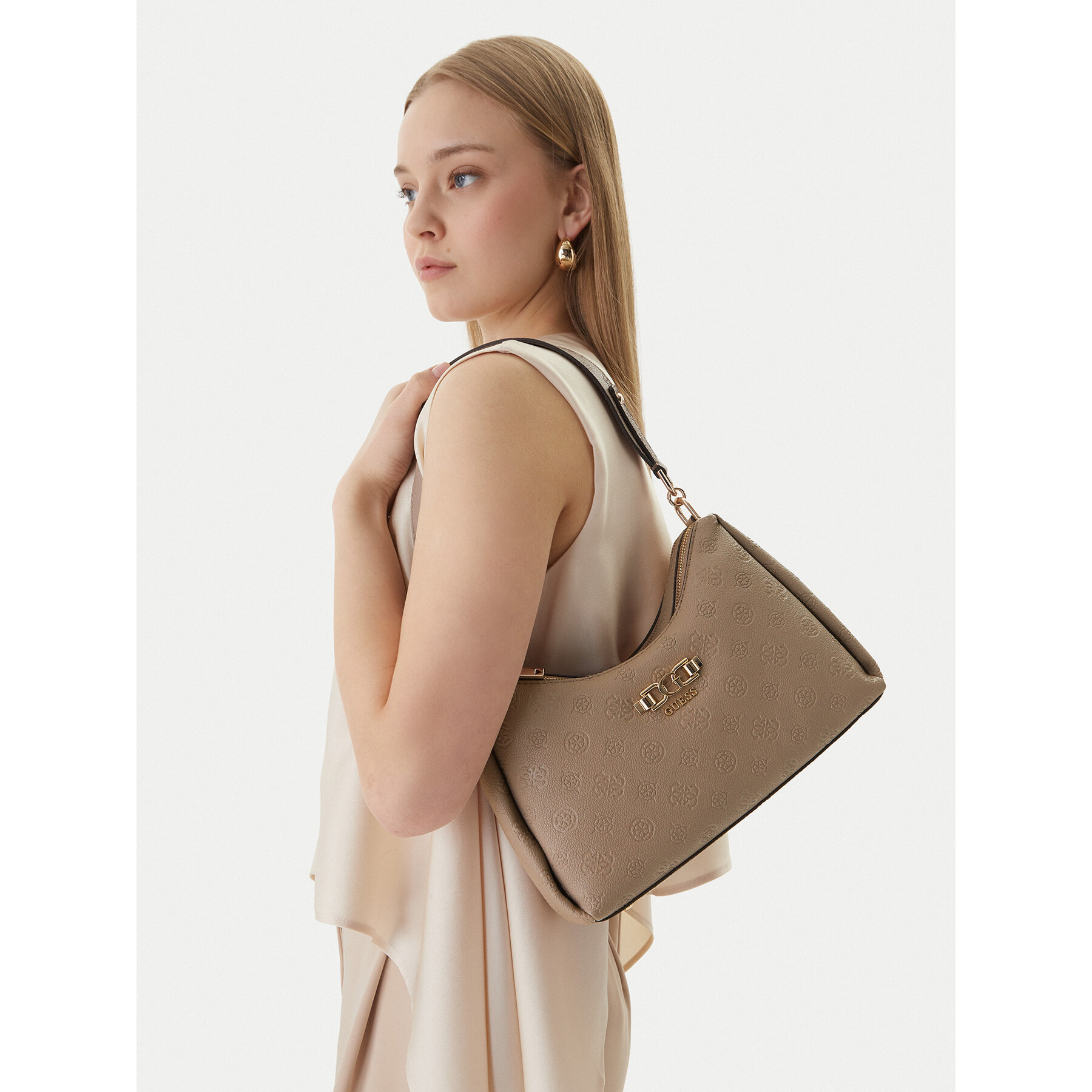 Kabelka Guess Anise HWPD99 16180 Béžová