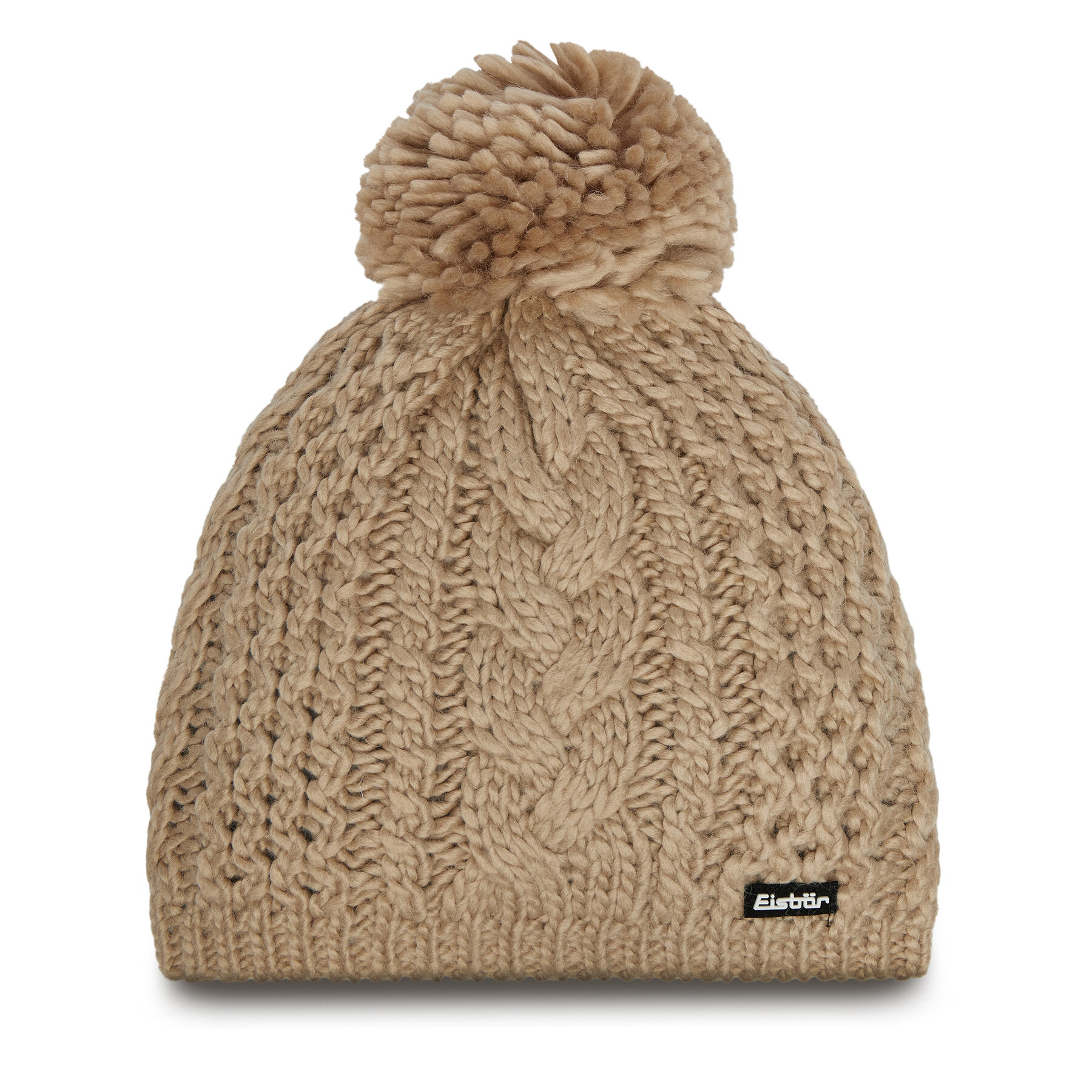 Čiapka Eisbär Afra Pompon 75039 156 Sivá
