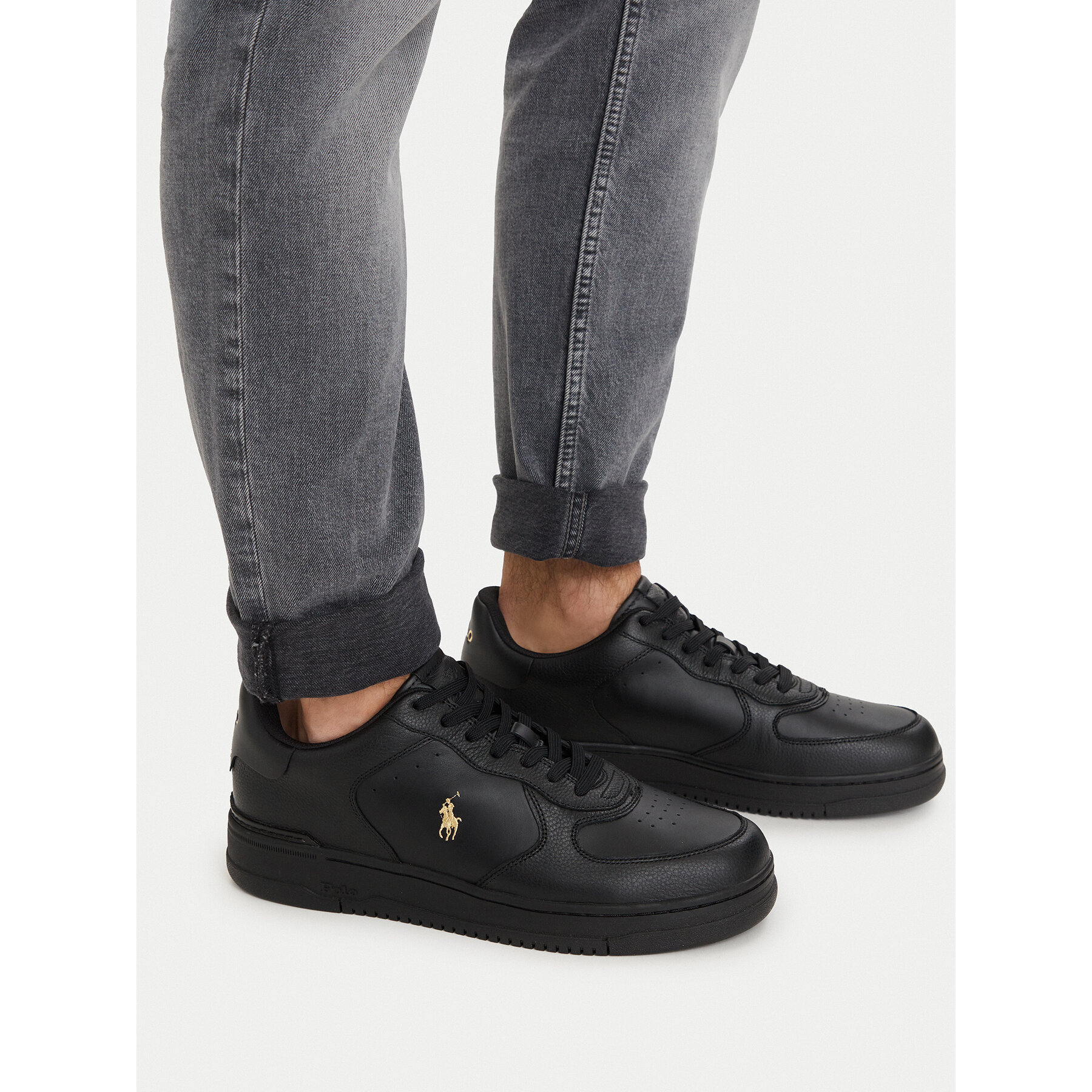 Sneakers Polo Ralph Lauren Masters Crt Sk Ltl 809952270001 Negru