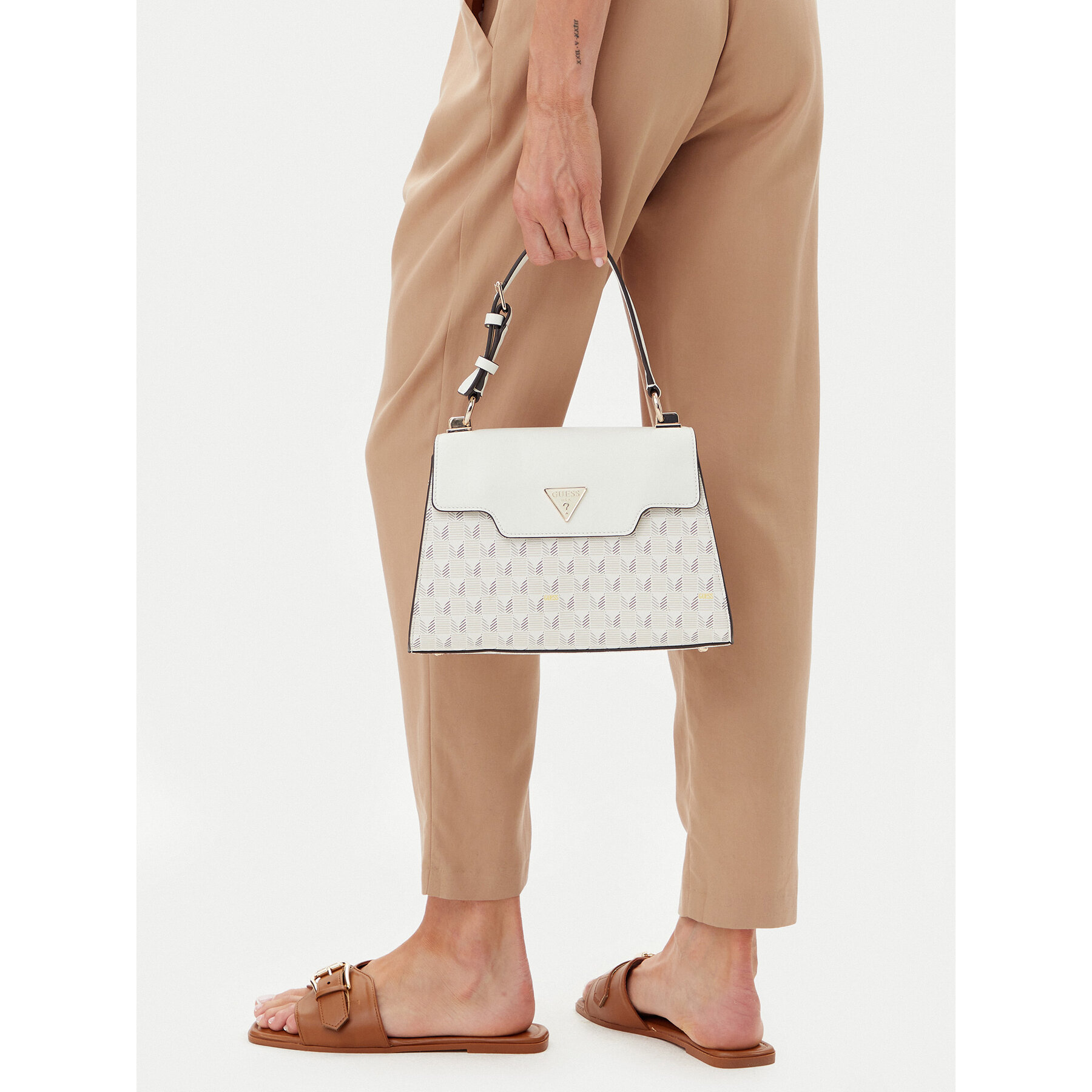 Τσάντα Guess HWJT93 44200 Λευκό