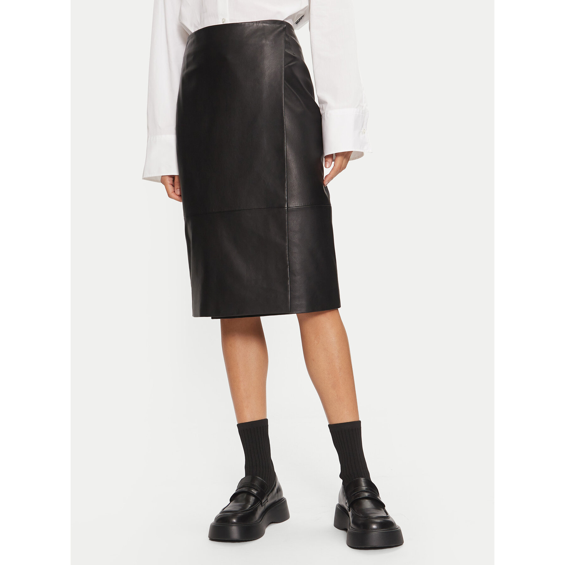 Boss Lederrock 50524021 Schwarz Regular Fit