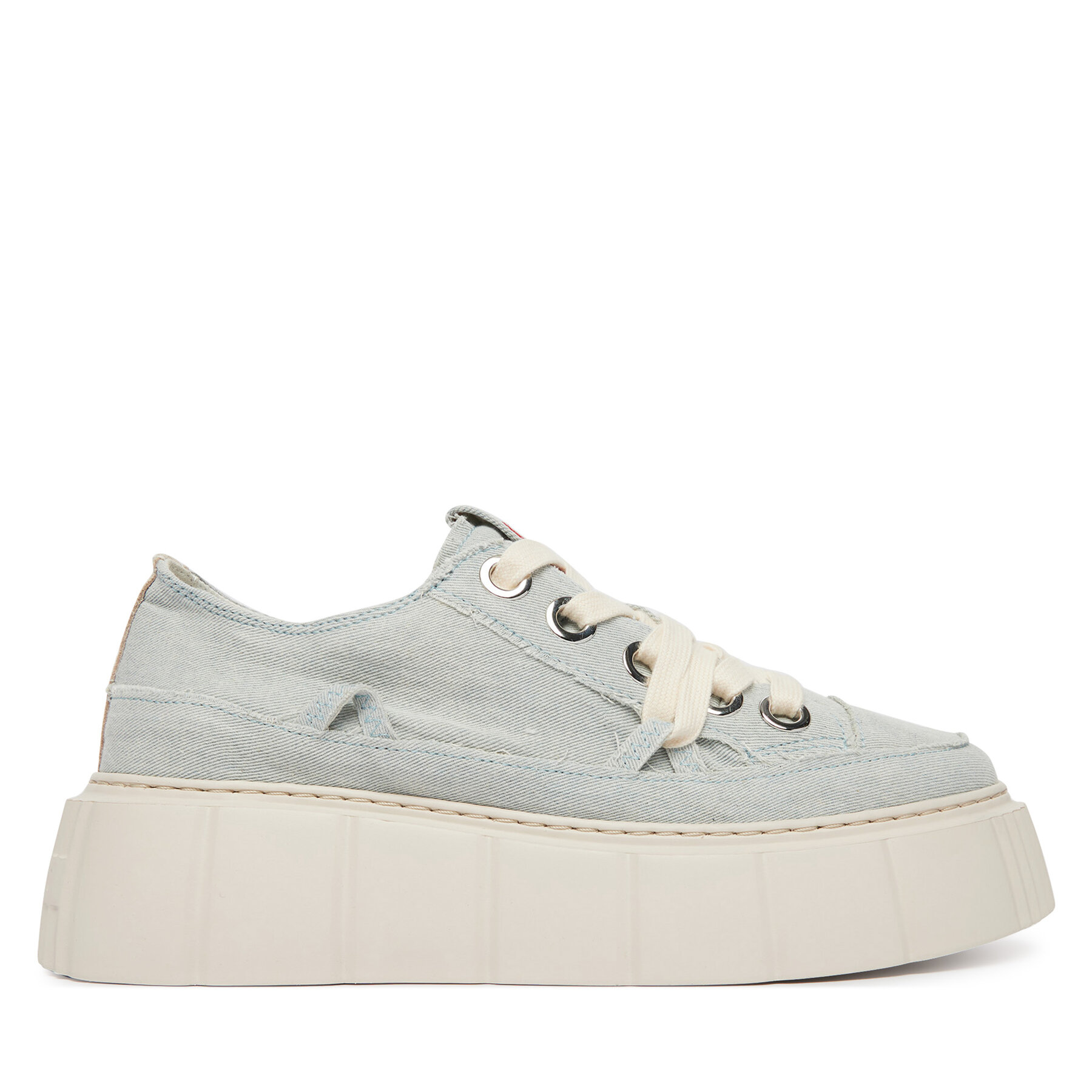 Tenisice Inuikii Matilda Frayed 1001-001-0181 Svijetlo plava