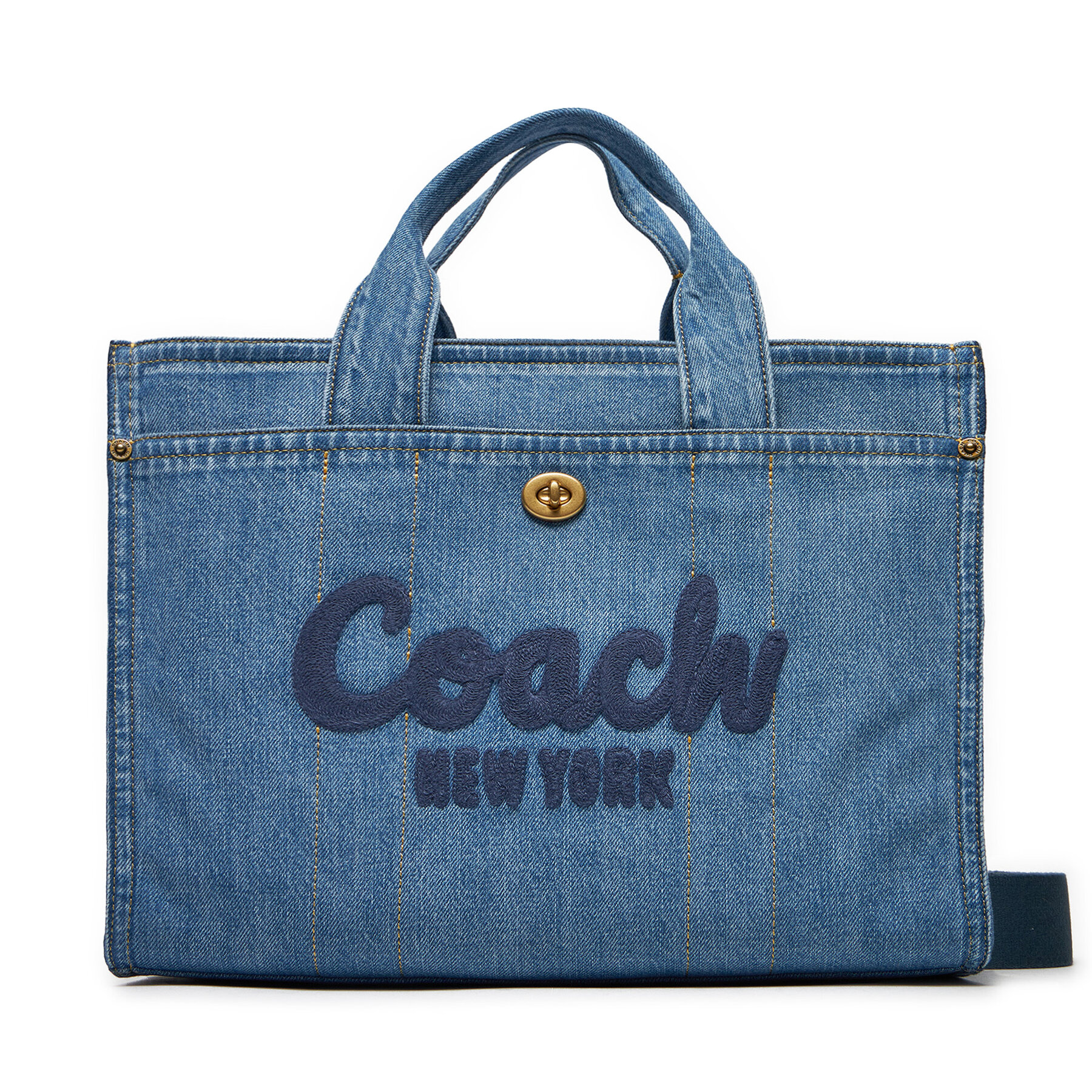Borsetta Coach Cargo CR657 B4/IN Blu