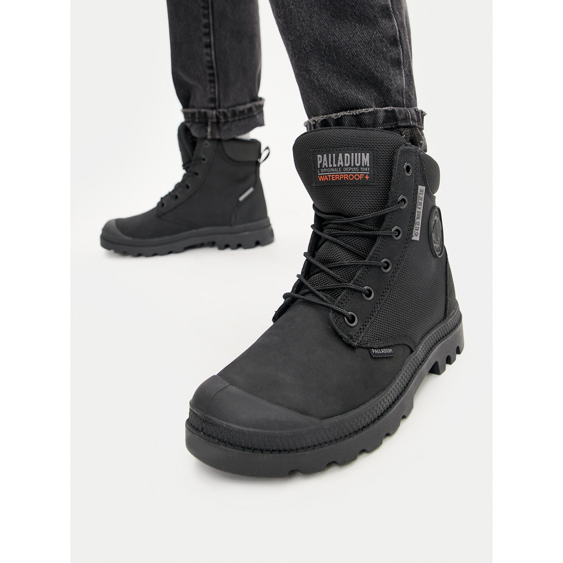 Planinarske cipele Palladium Pampa Sc Wpn U-S 77235-010-M Crna