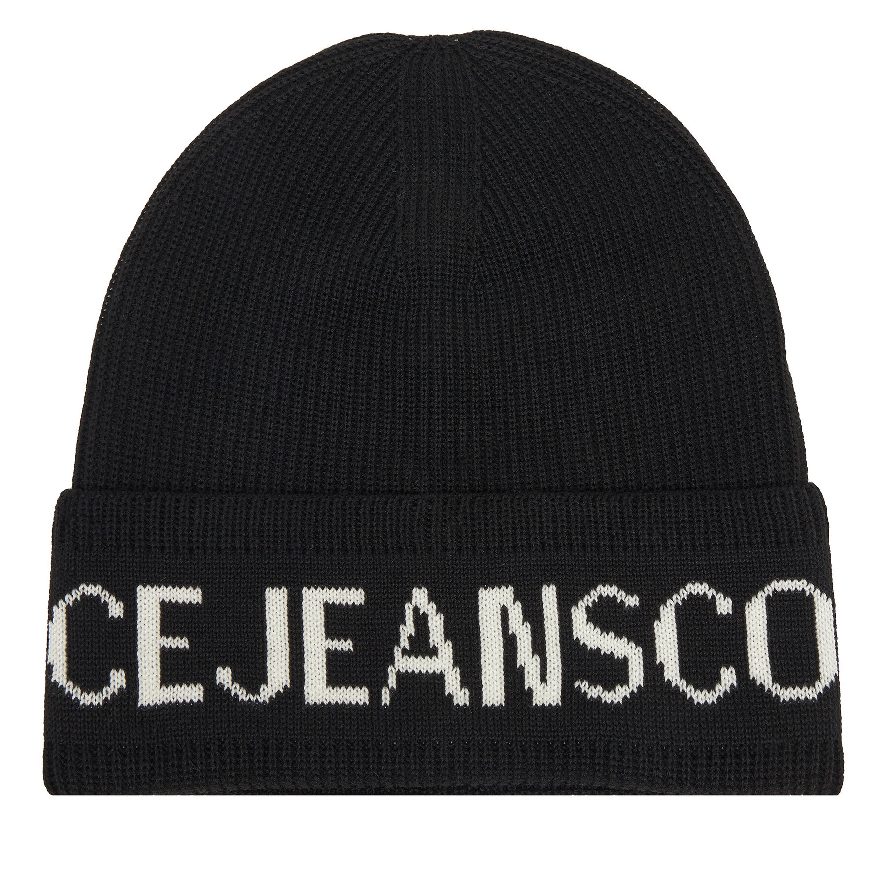 Kapa Versace Jeans Couture Big Beanie 79YAZK40 Crna