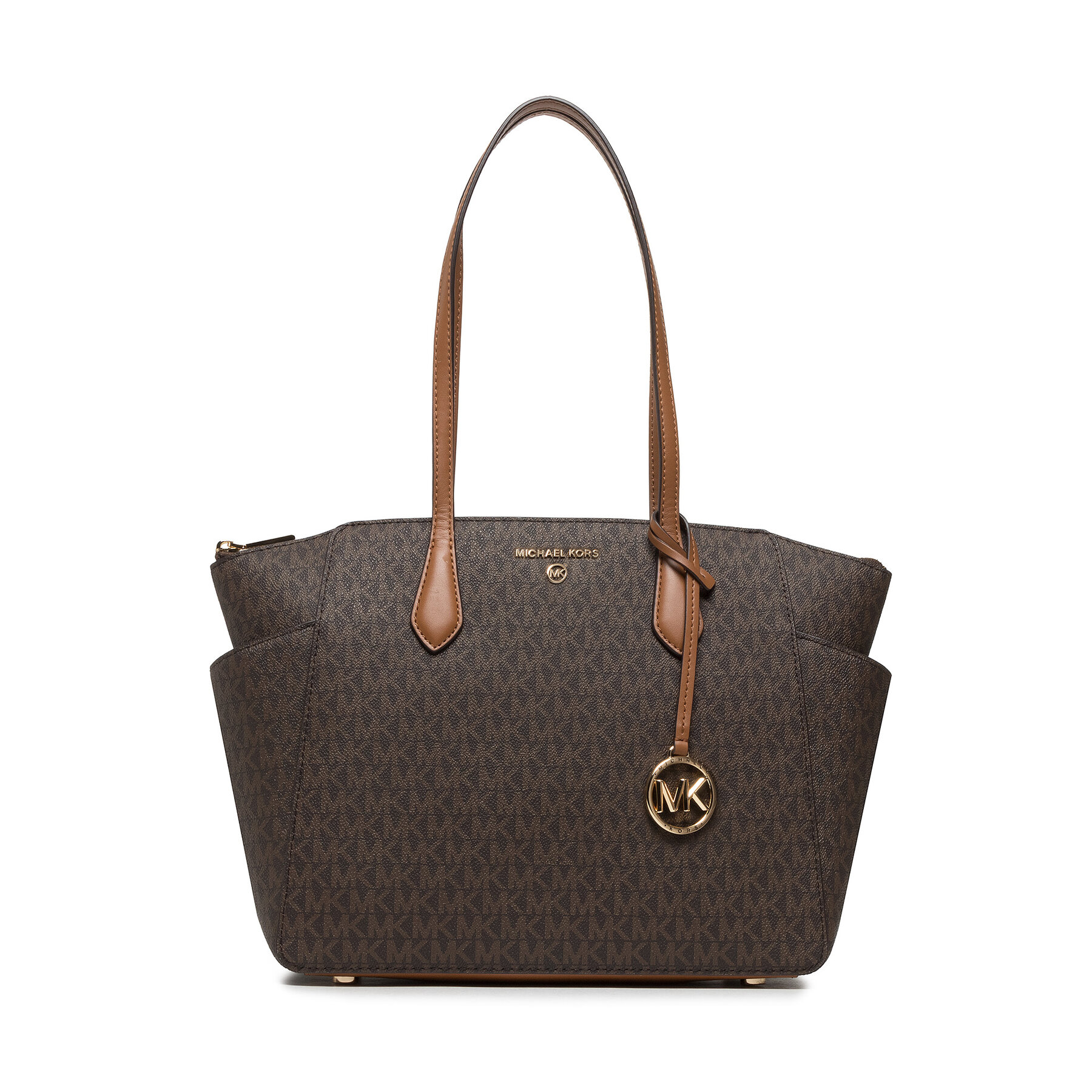 Kabelka MICHAEL Michael Kors Marilyn 30S2G6AT2B Hnedá
