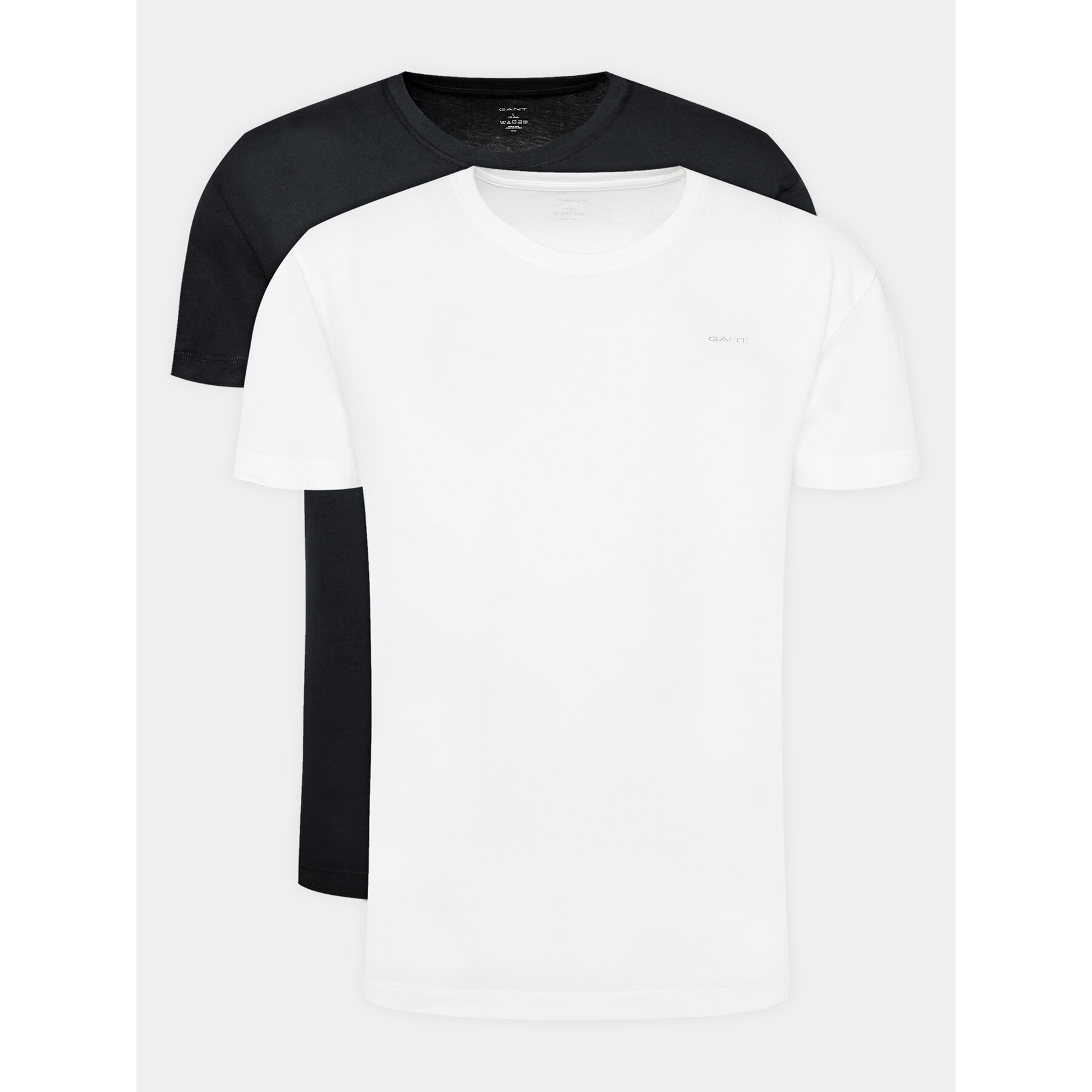 Gant Σετ 2 T-Shirts C-Neck 2 Pack 900002008 Έγχρωμο Regular Fit