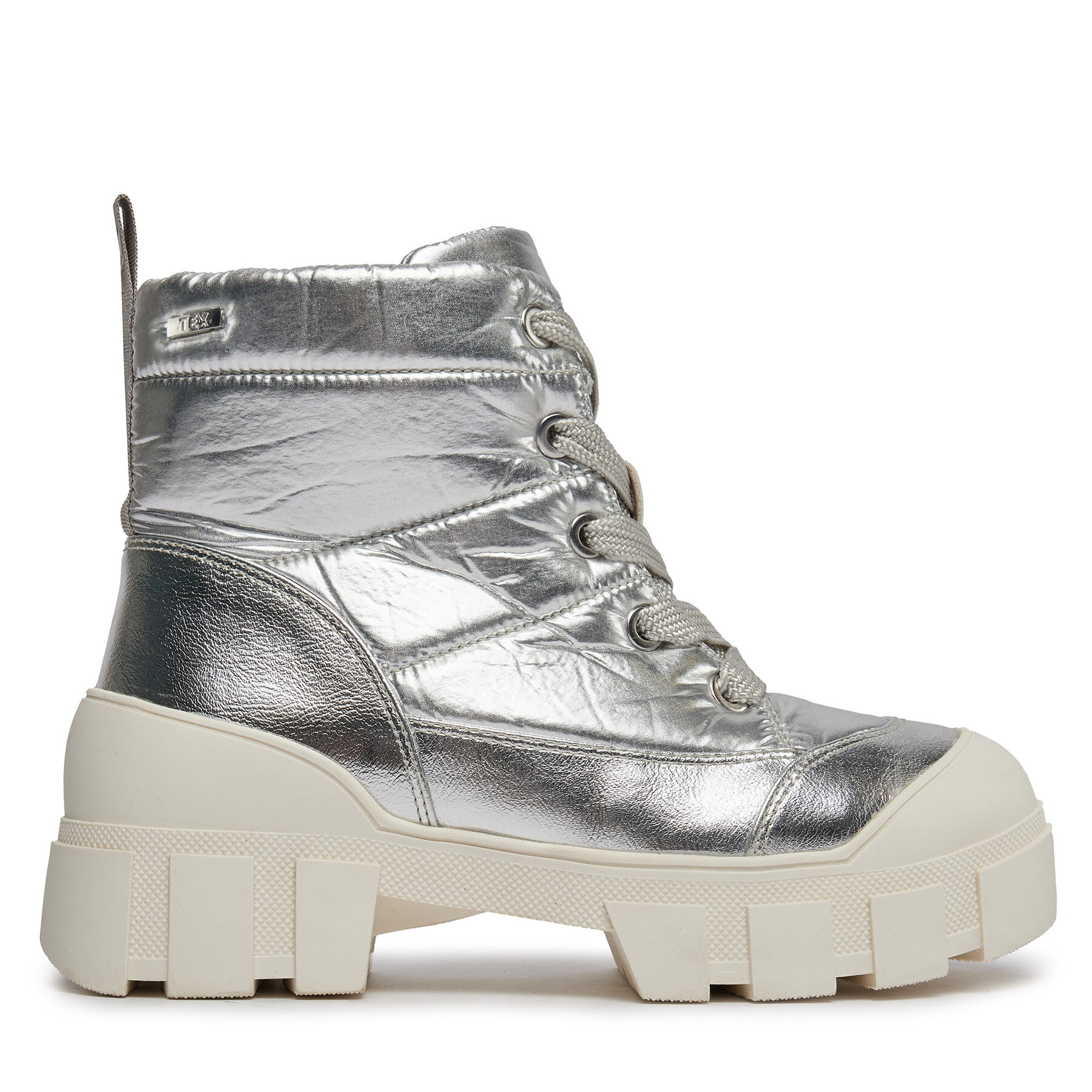 Caprice Μπότες Χιονιού Caprice 9-26221-41 Ασημί