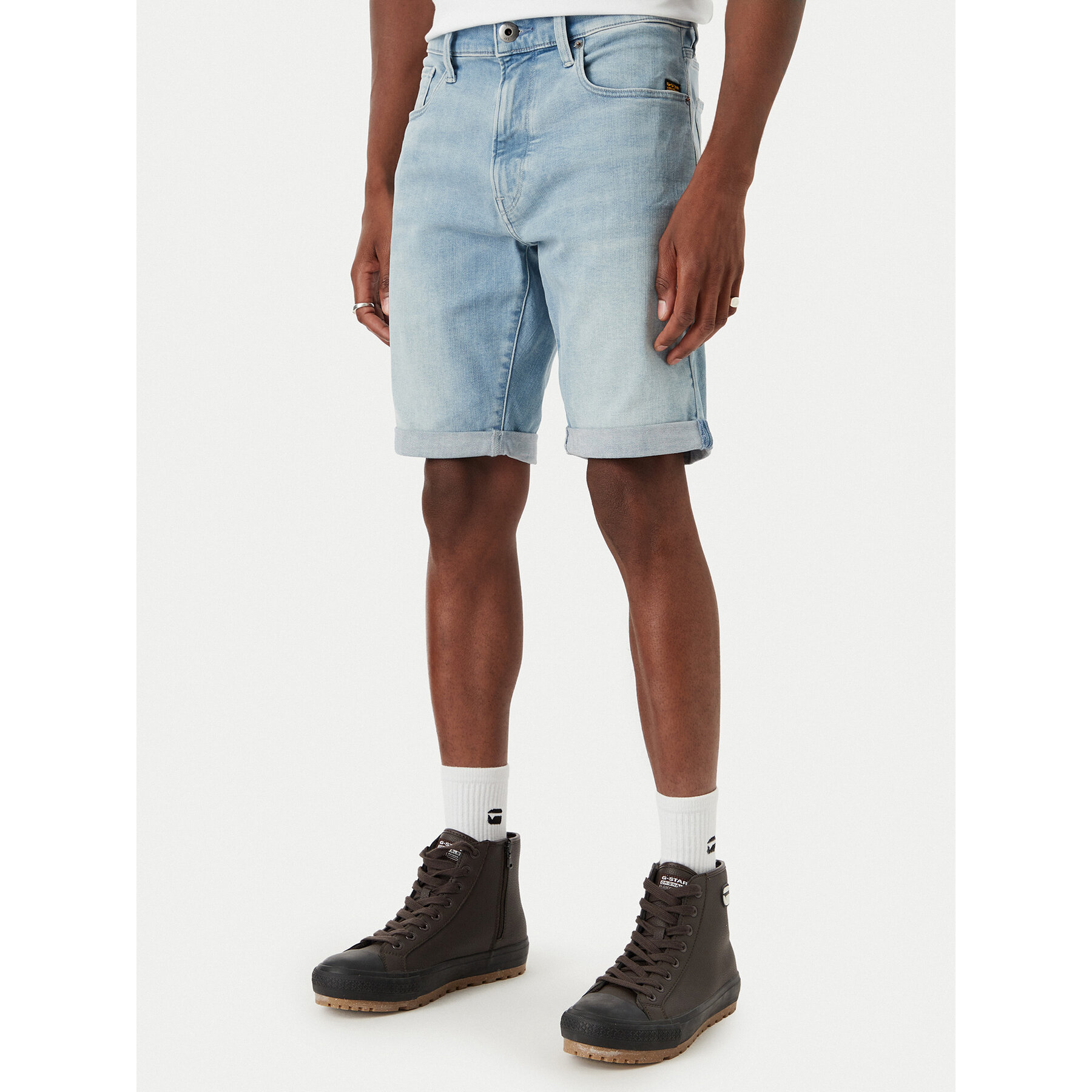 G-Star Raw Jeansshorts D10481-8968 Hellblau Slim Fit