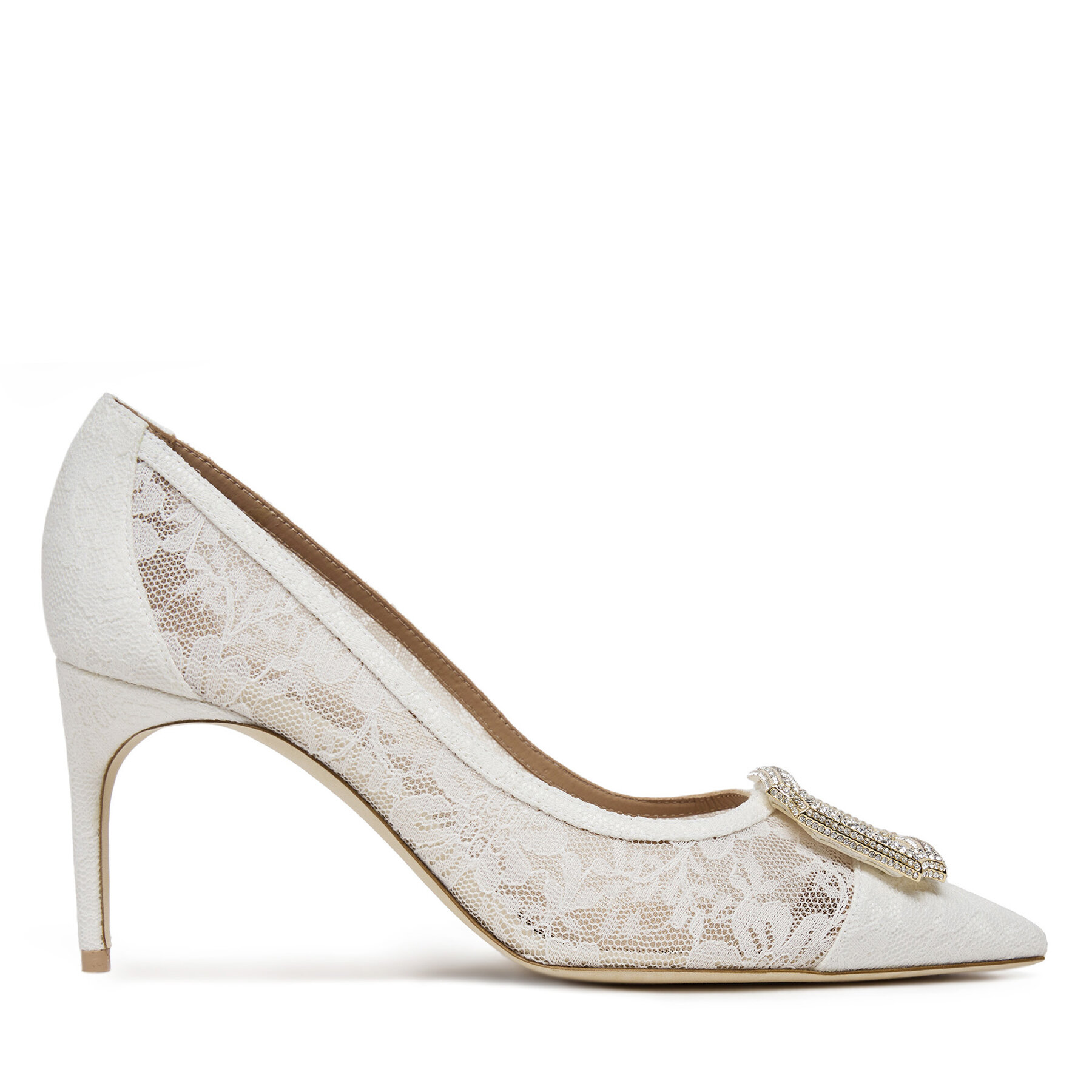 Scarpe stiletto MALONE SOULIERS Monroe 70-10 Bianco