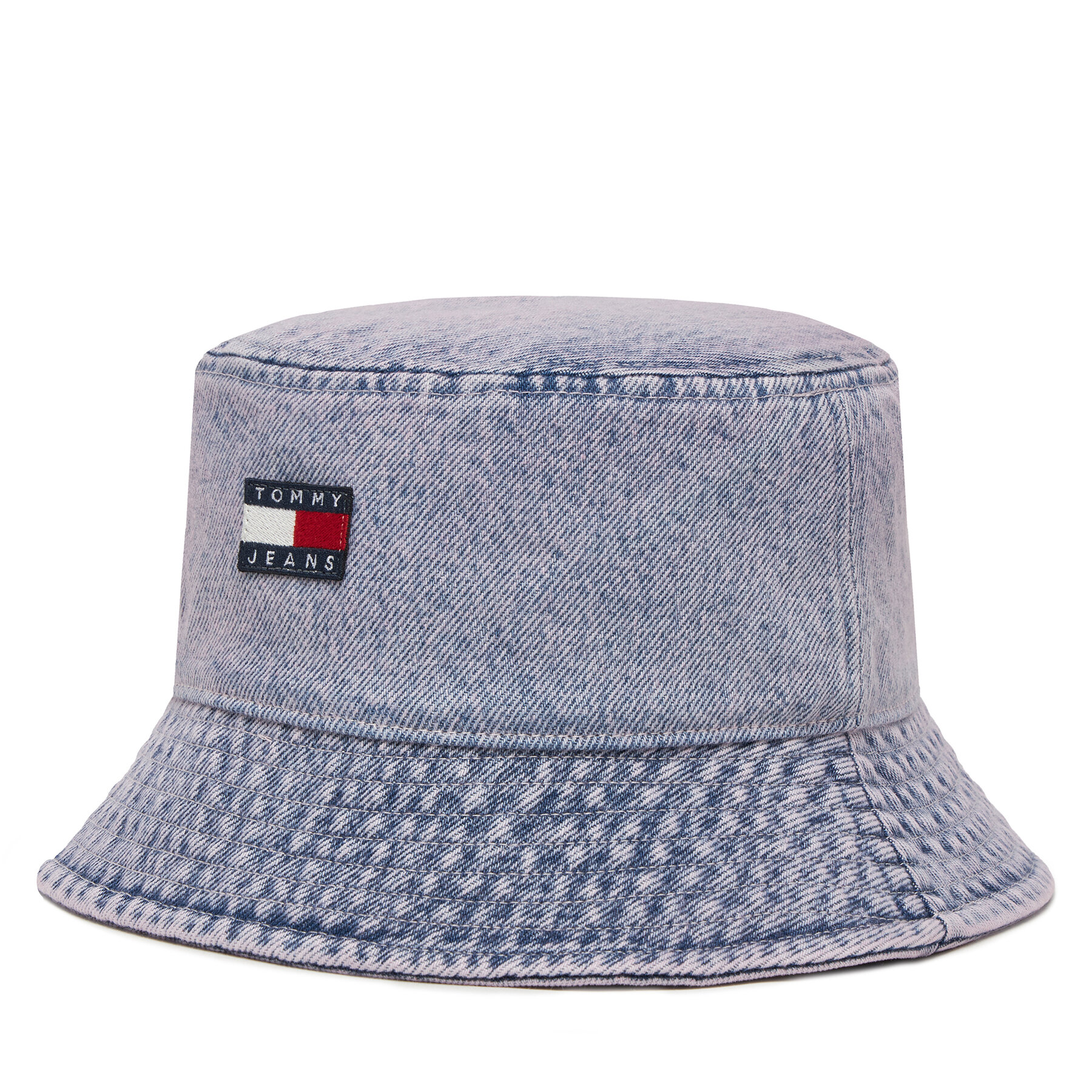 Damski Kapelusz Tommy Jeans Różowy Tjw Heritage Denim Bucket Hat AW0AW17816