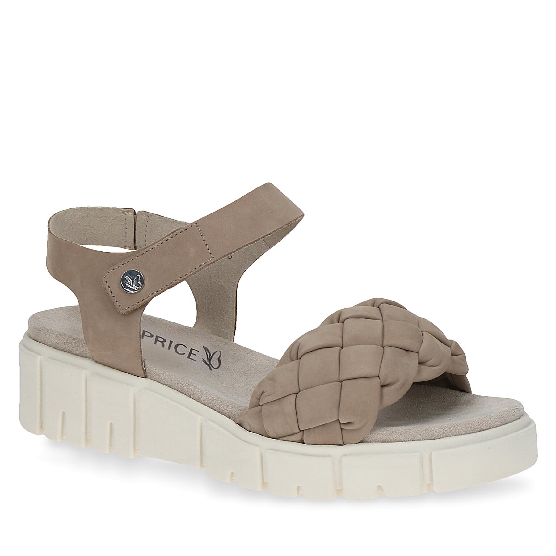 Sandale Caprice 9-28256-20 Taupe Nubuc 334