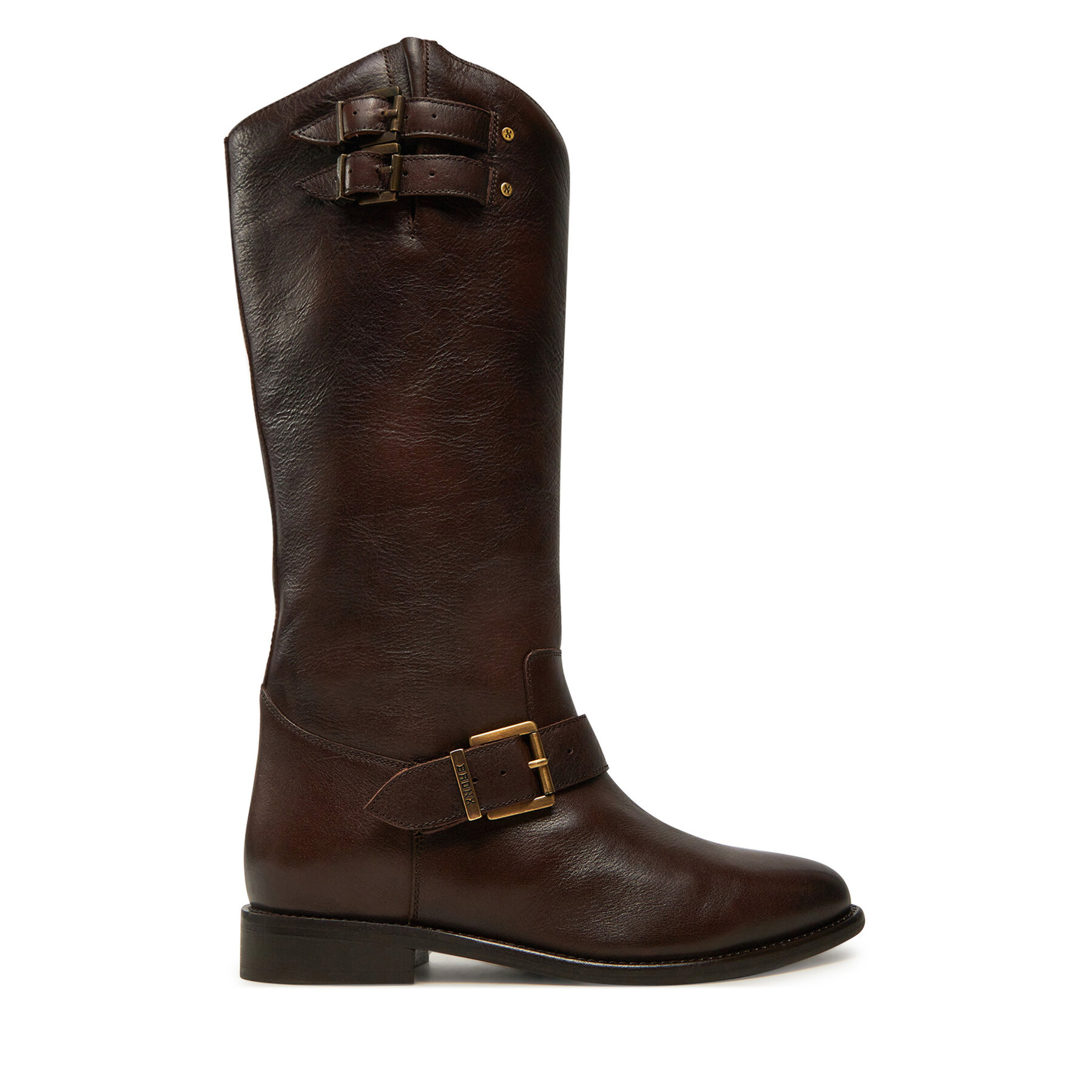 Donna Stivali al ginocchio Bronx, Taglia 38, Marrone, Fe-Lise 14332-V, taglia : 38