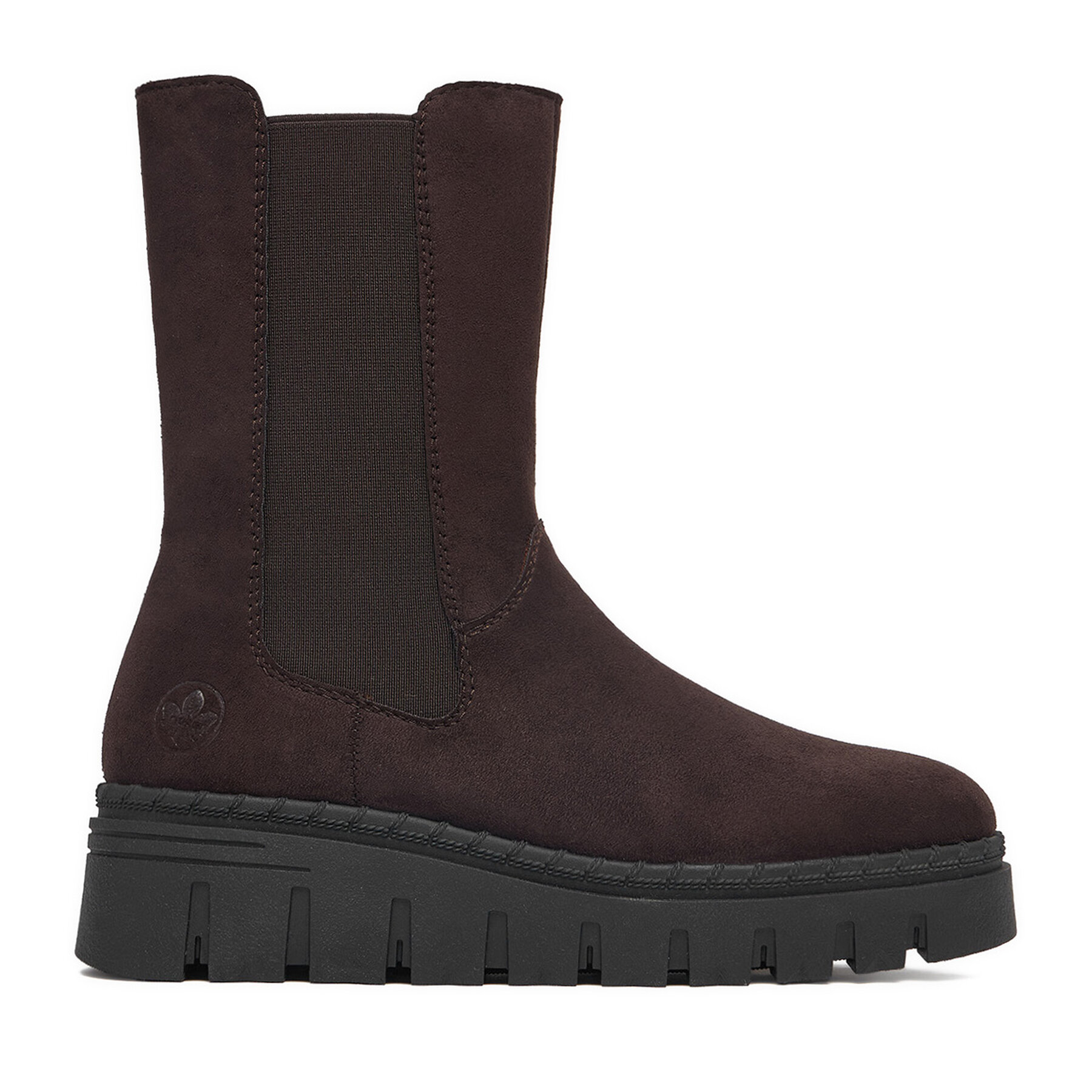 Botine Rieker CEO-Z8983-25 Maro închis