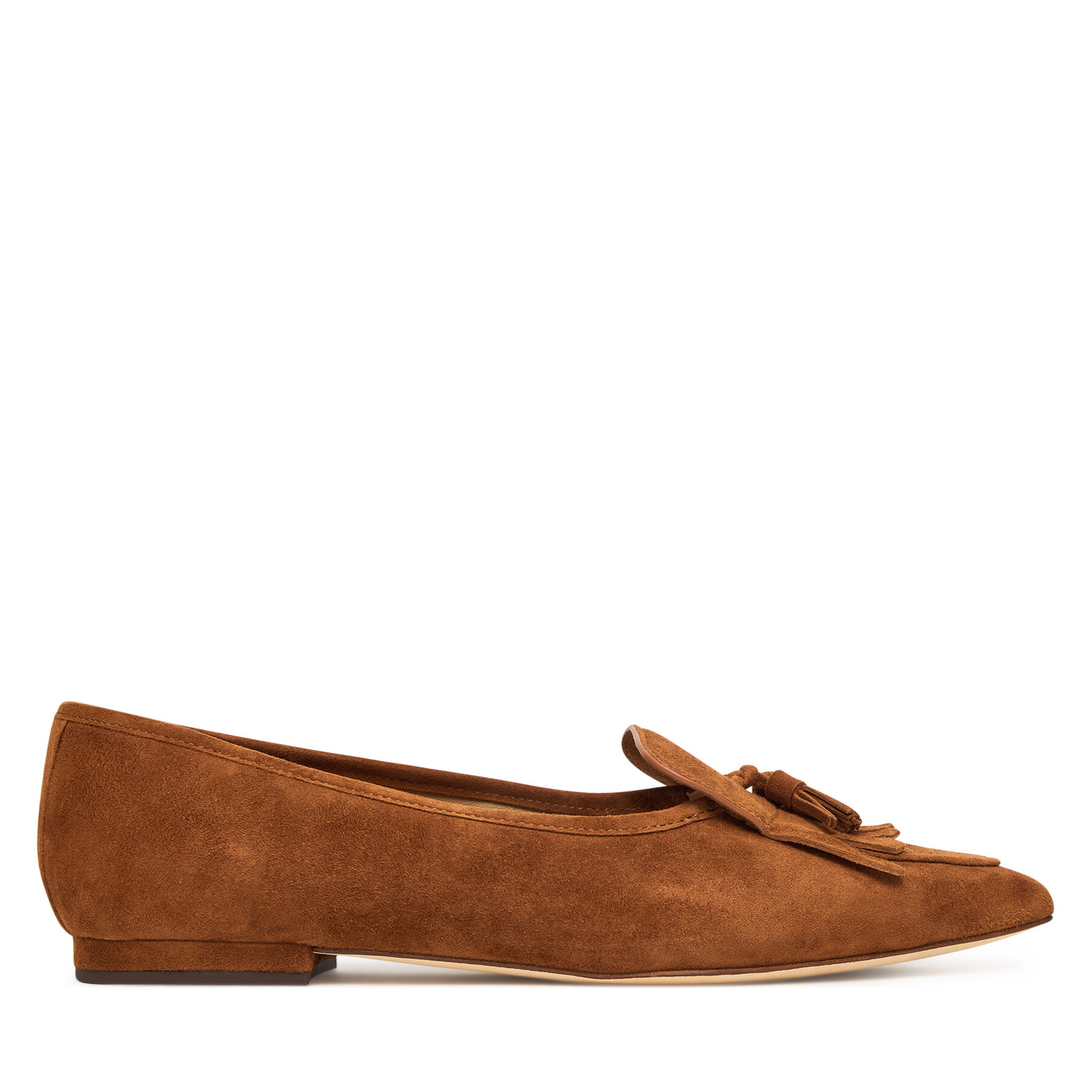 Baleríny LAUREN RALPH LAUREN 802P04175002 Hnedá