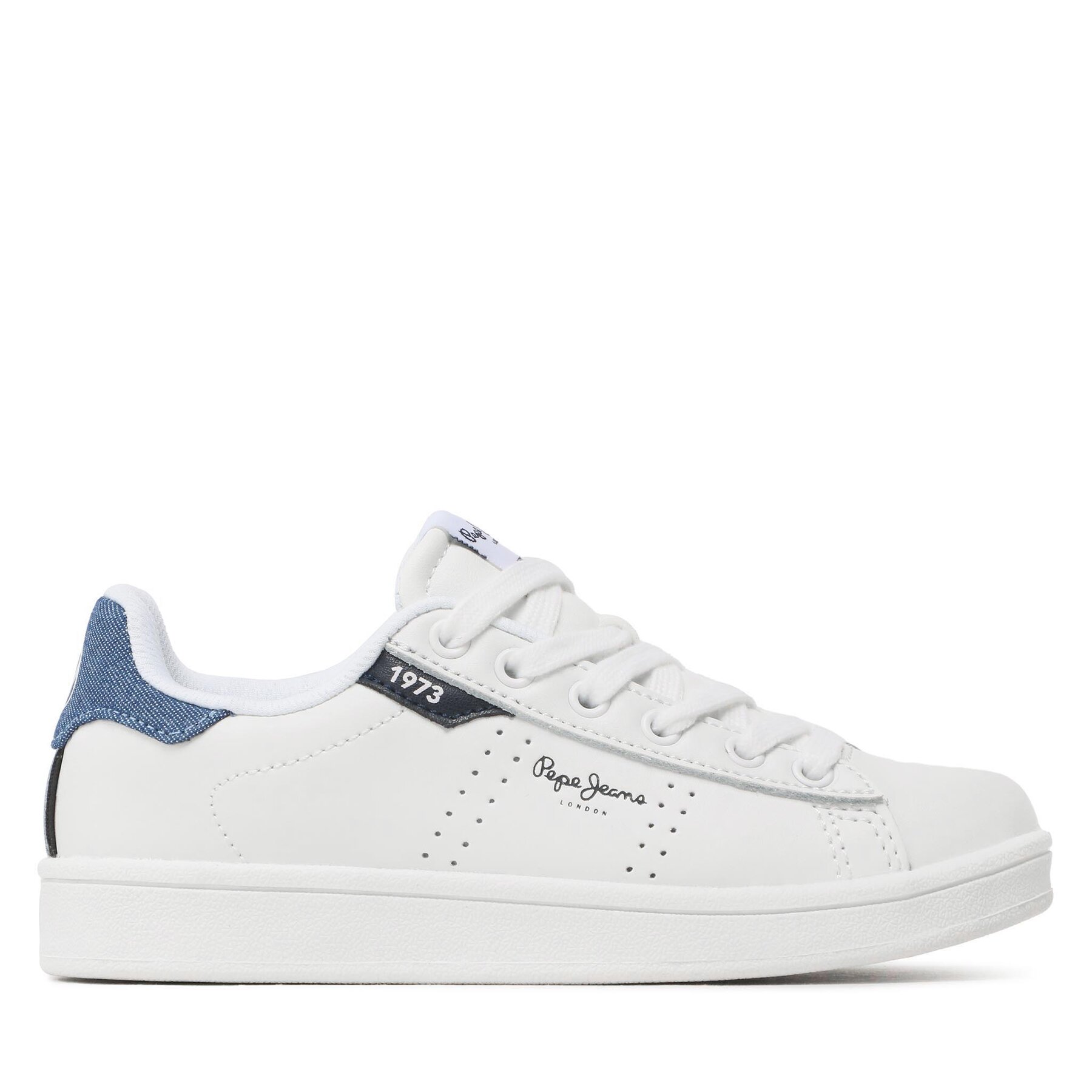 Tenisice Pepe Jeans Player Basic B Jeans PBS30545 White 800