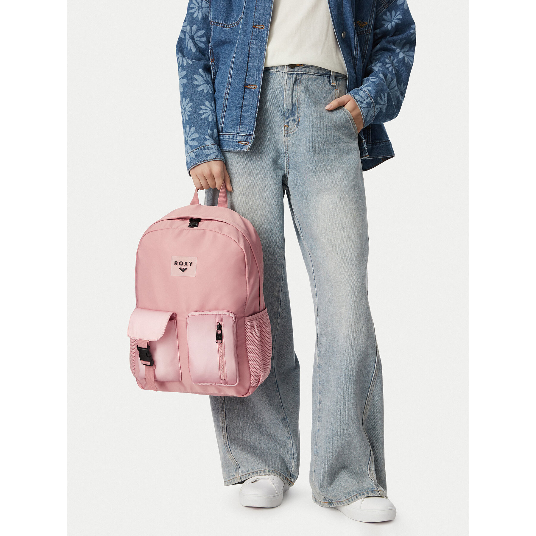 Ruksak Roxy CWBEO-ROXY-P-004-10 Svijetlo roza