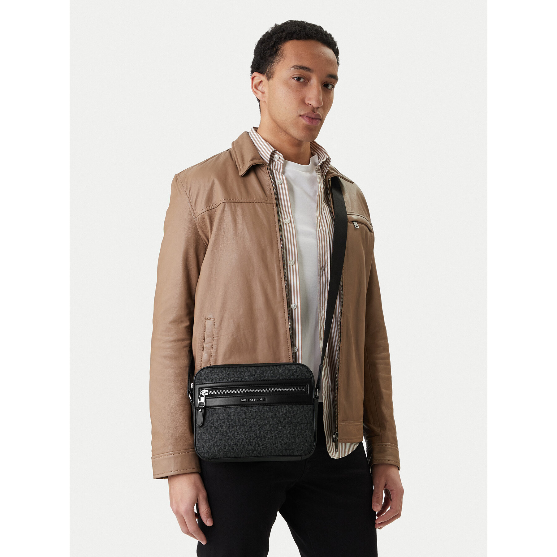 Crossover torbica MICHAEL Michael Kors 33S6LJSM1B Crna