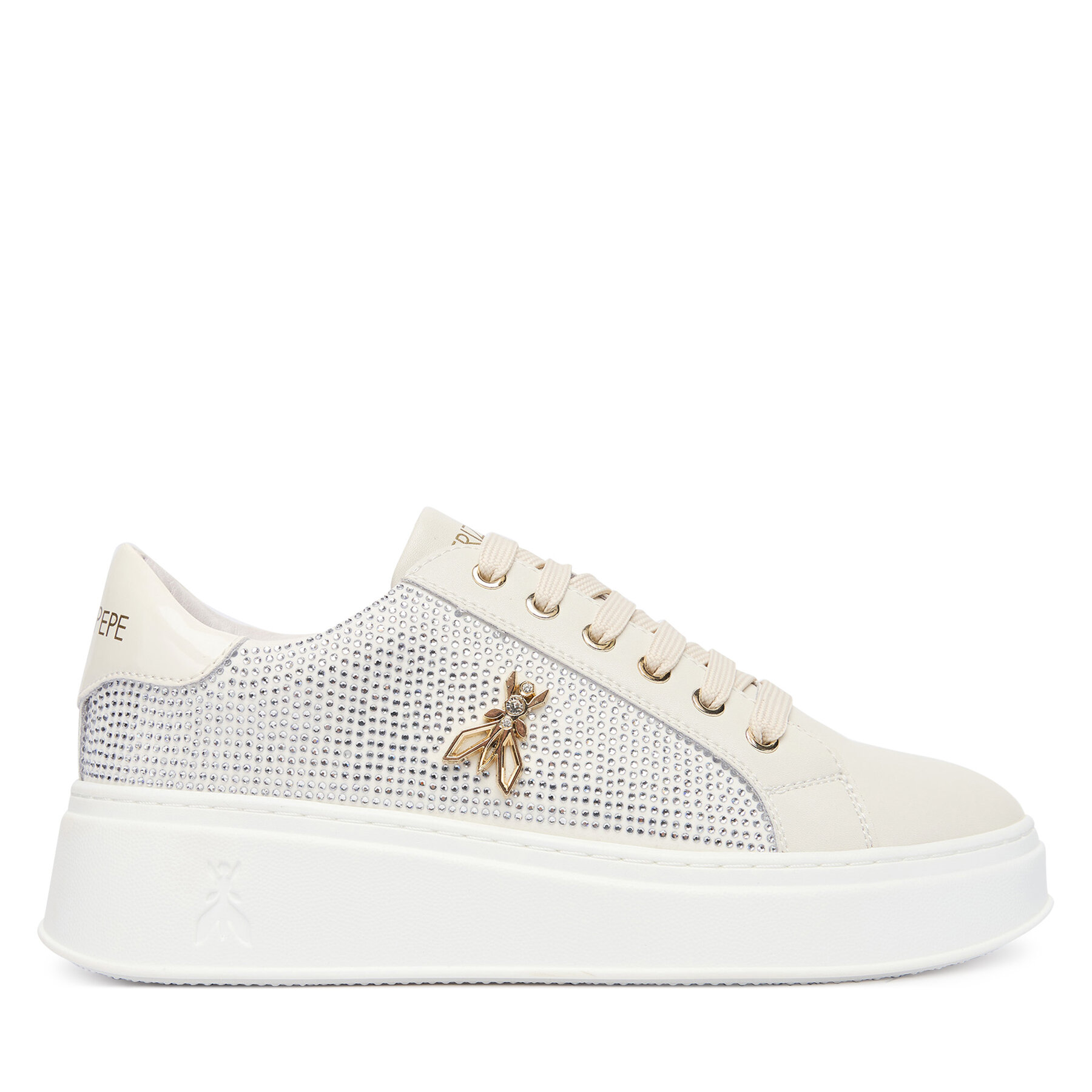 Сникърси Patrizia Pepe PPJ904.02 Екрю