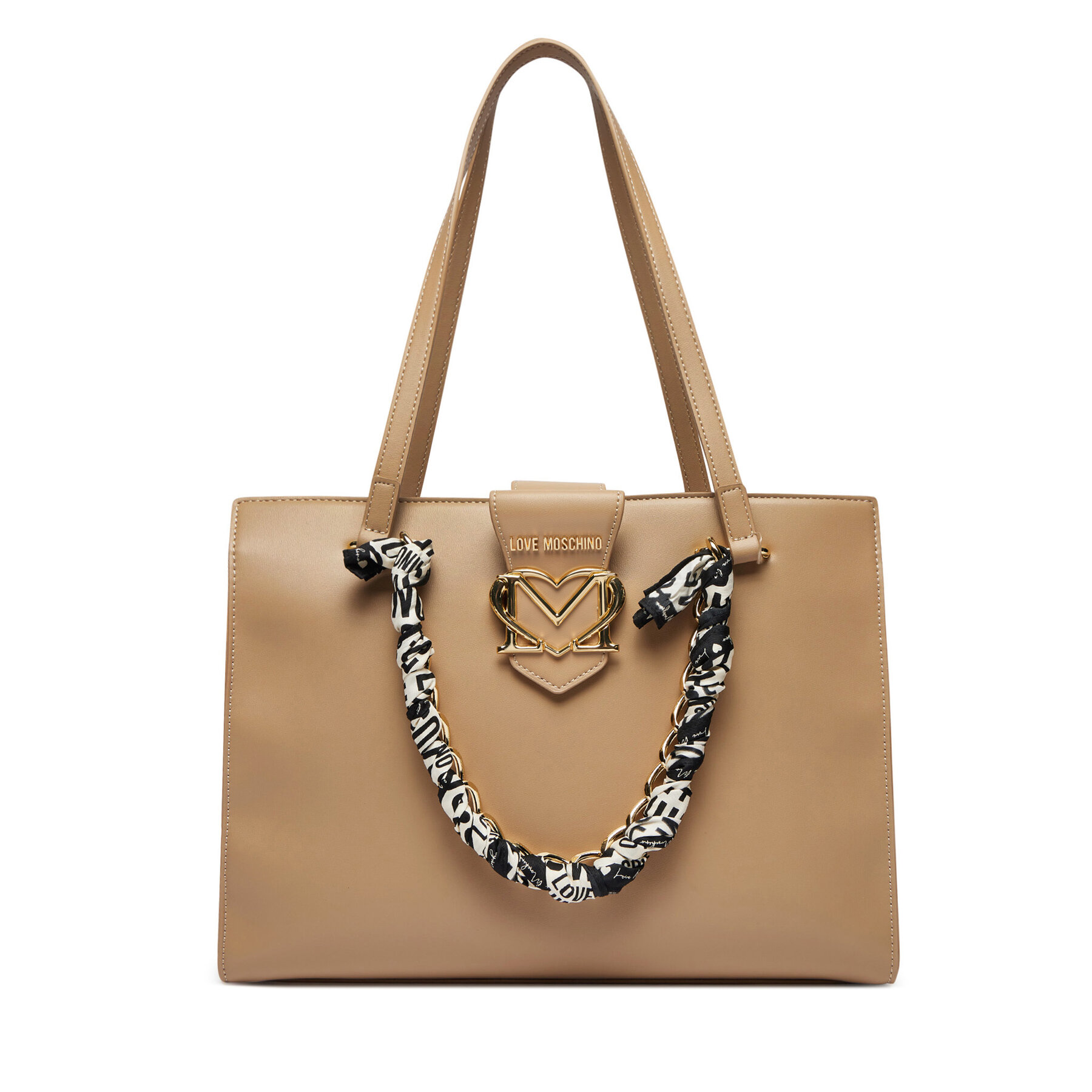 Damska Torebka LOVE MOSCHINO Beżowy JC4276PP0LKC0106