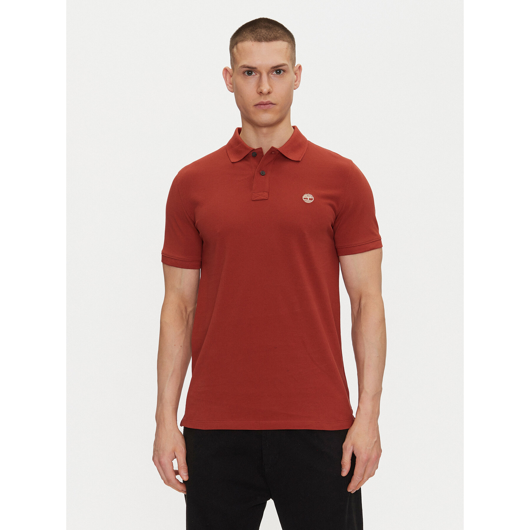 Timberland Polo TB0A6VDP Rosso Regular Fit