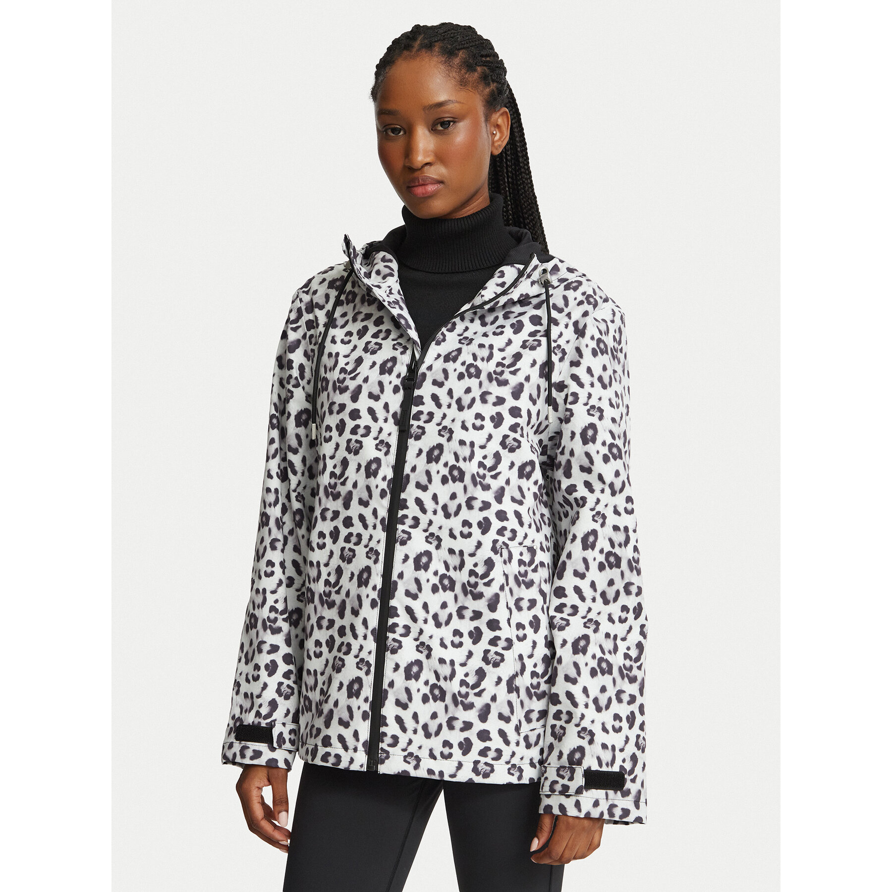Hunter Regenjacke HARW0021262 Hellgrau Regular Fit