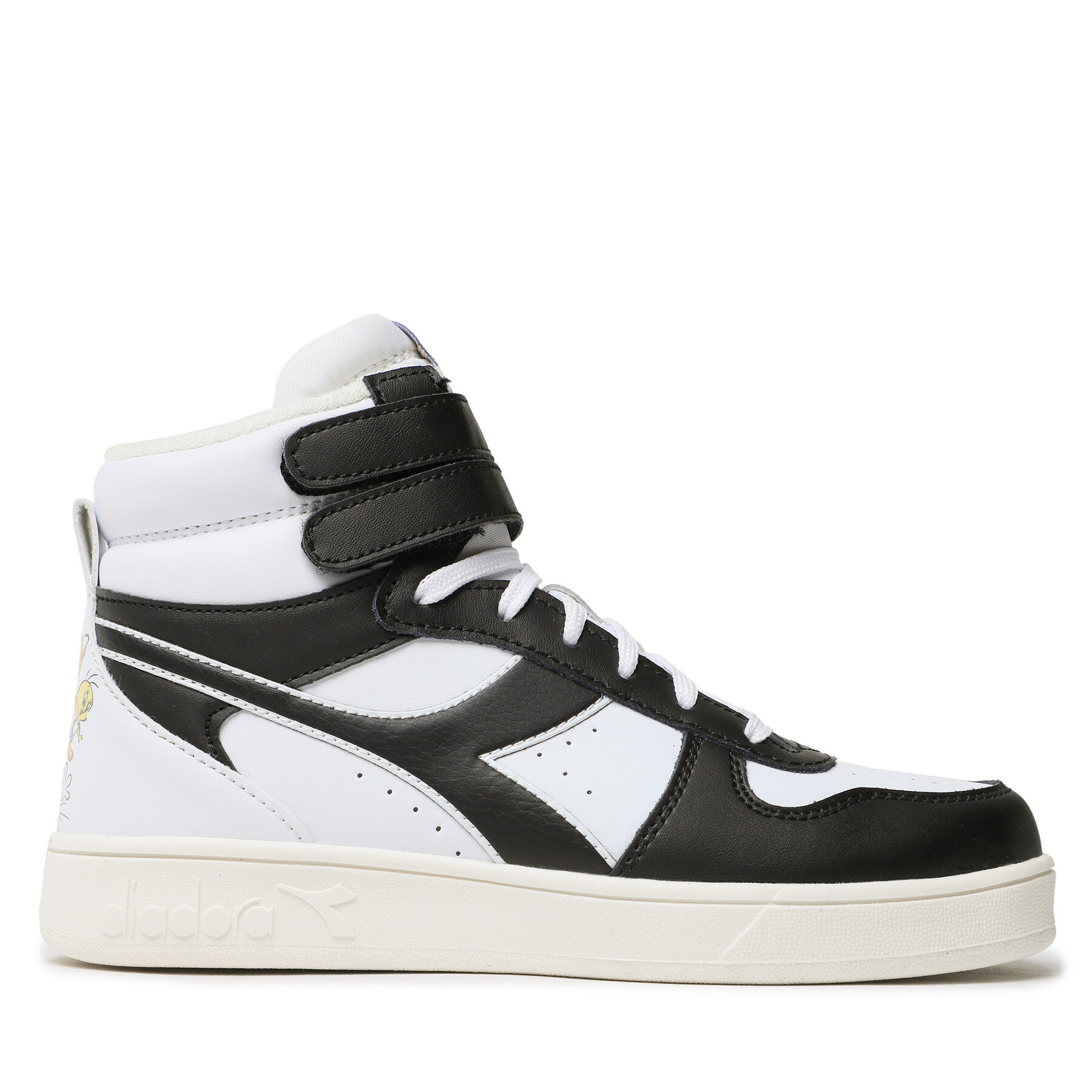 Sneakers Diadora Magic Basket mid Sylvester Gs 501.178625 C0641 Svart