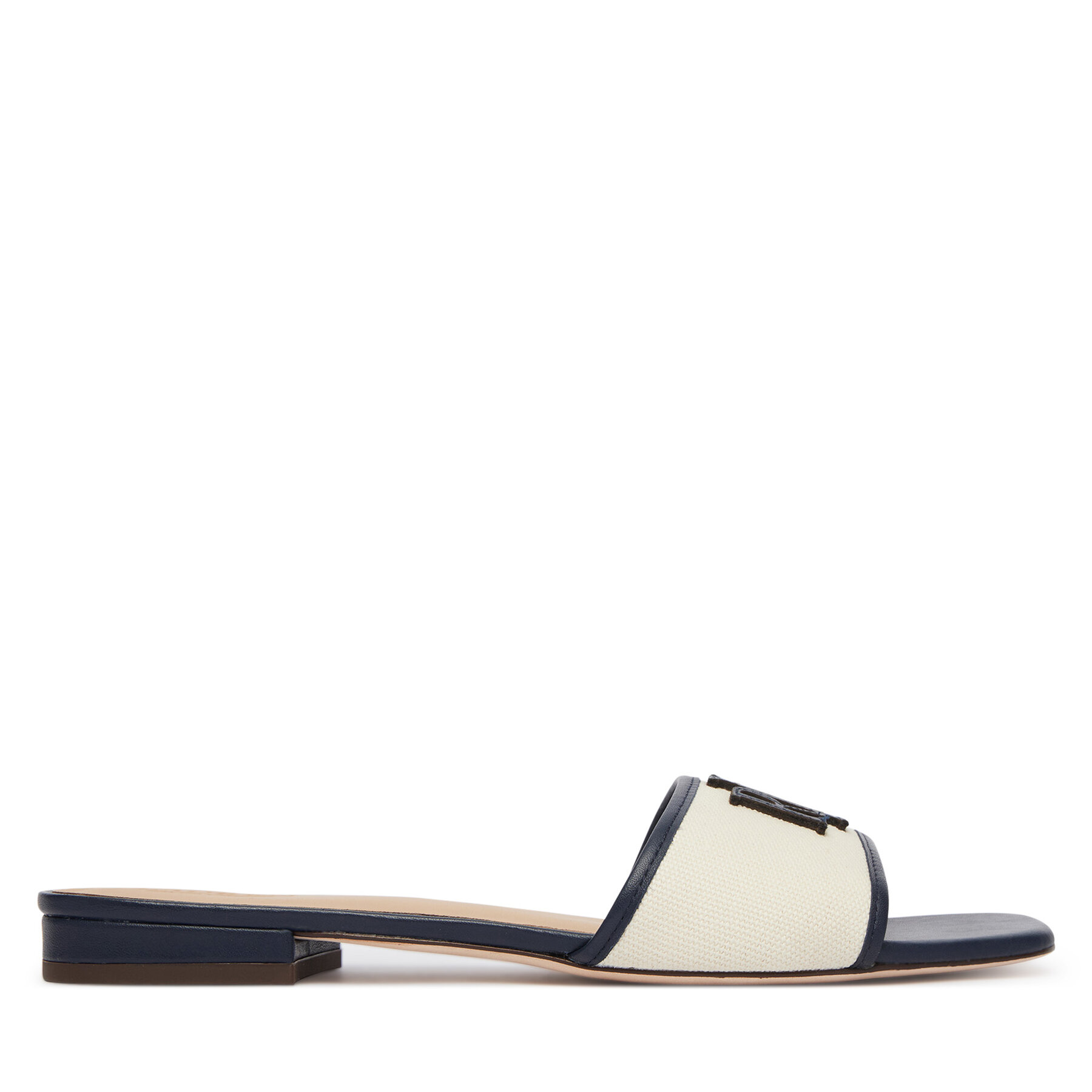 Natikače LAUREN RALPH LAUREN Everley Sld2 802P04395001 Écru