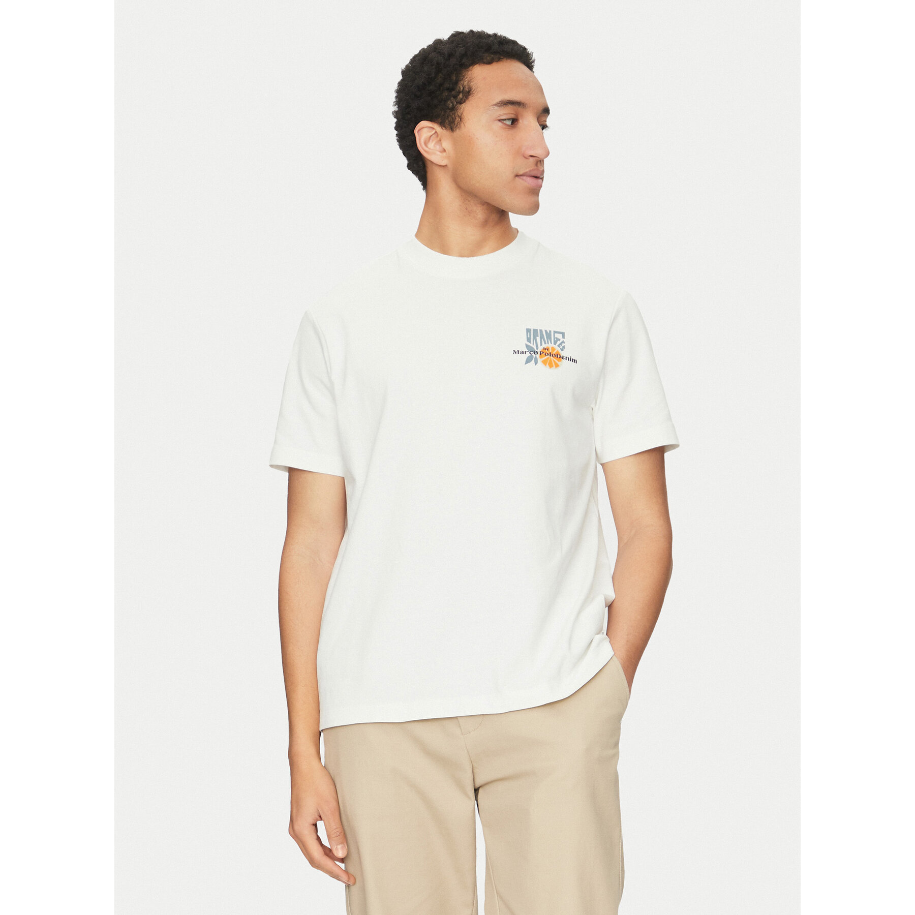 Marc O'Polo Denim T-shirt 500 0005 973 Bianco