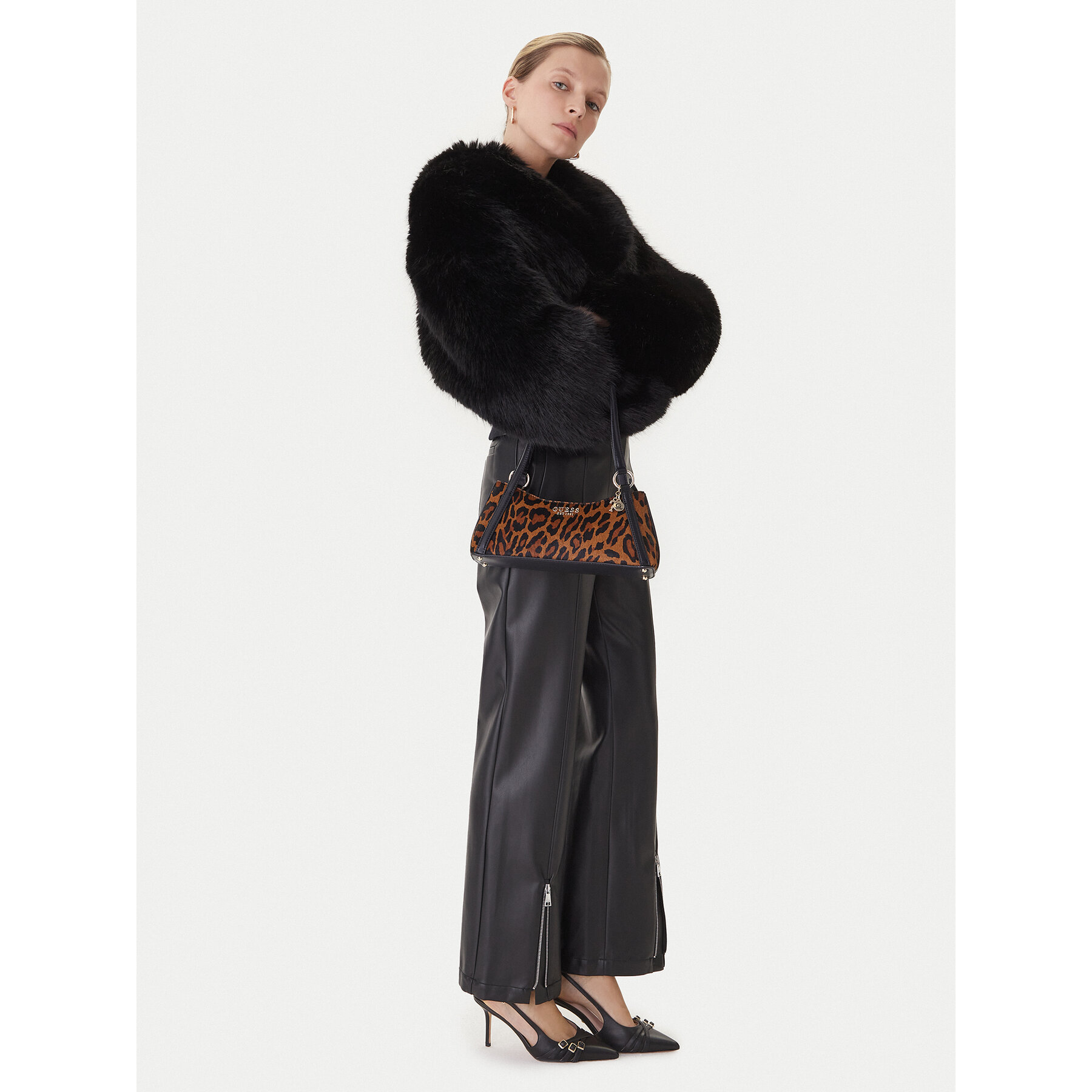 Ročna torba Guess HWLO75 29180 Rjava