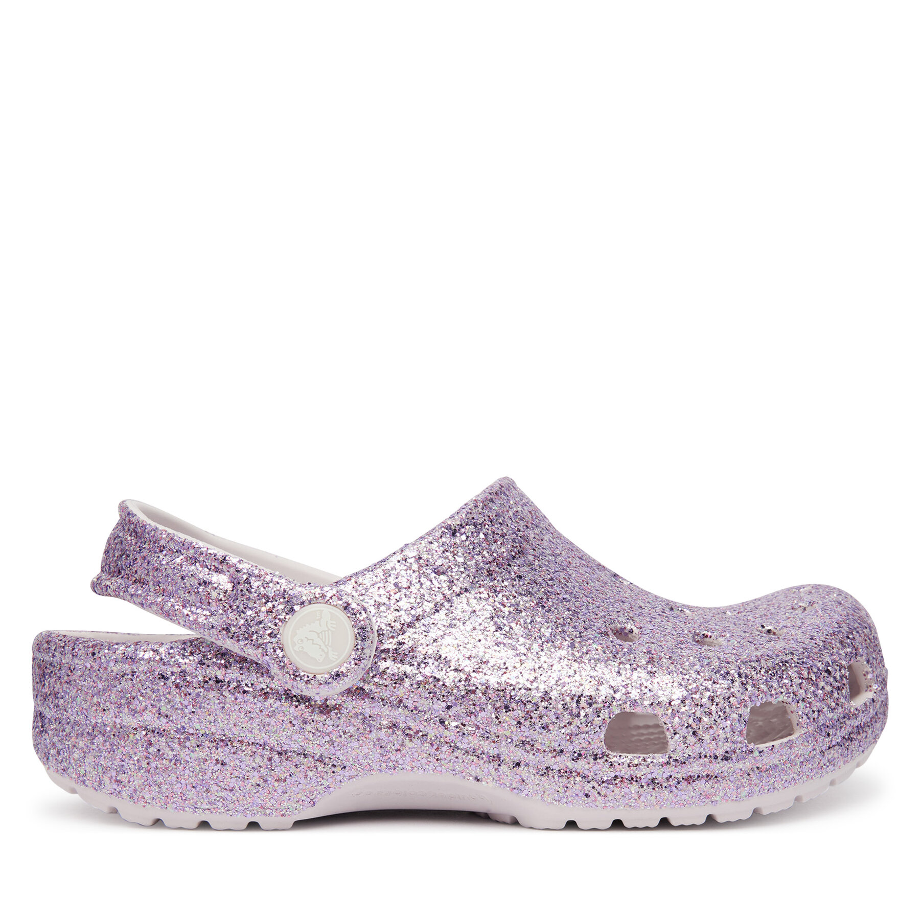 Natikači Crocs Classic Chunky Glitter Clog K 211939 Vijolična