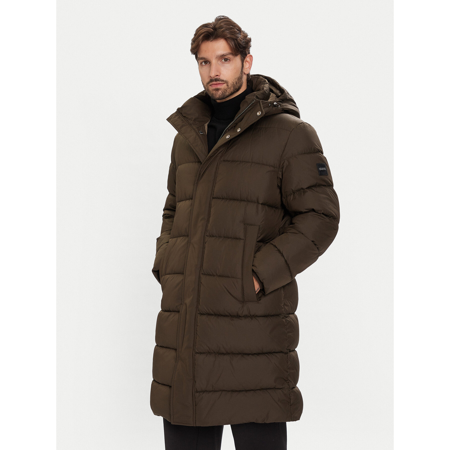 BOSS Winterjacke H-Cenuto 50540474 Braun Regular Fit